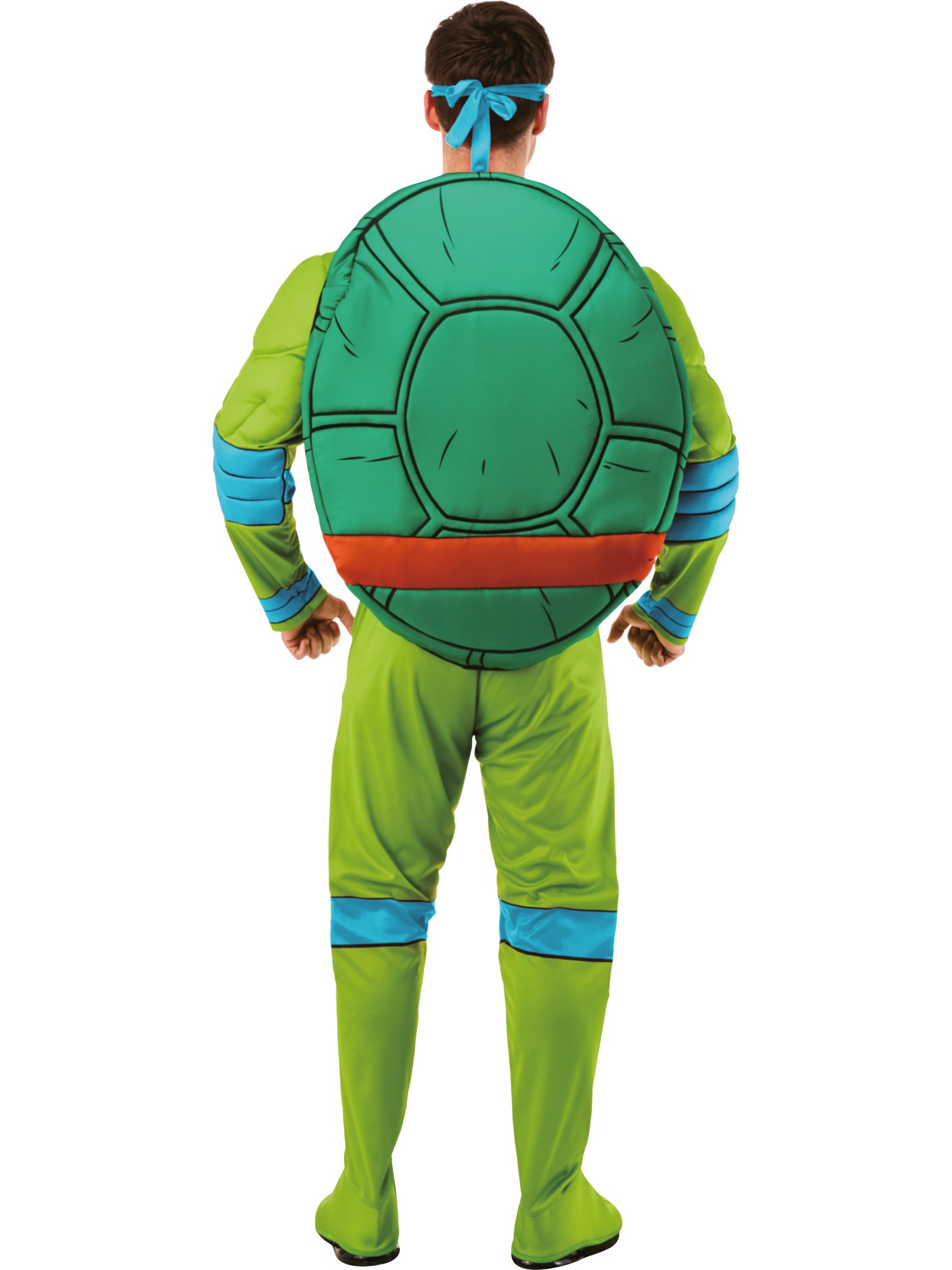 Leonardo, Teenage Mutant Ninja Turtles, Multicoloured, Adult Costume, , Back