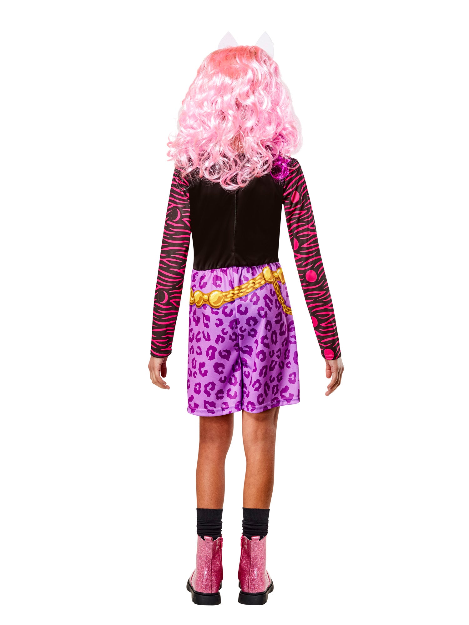 Clawdeen Wolf, Monster High, Muliticoloured, Mattel - Monster High, Kids Costumes, 11 to 12 Years, Back