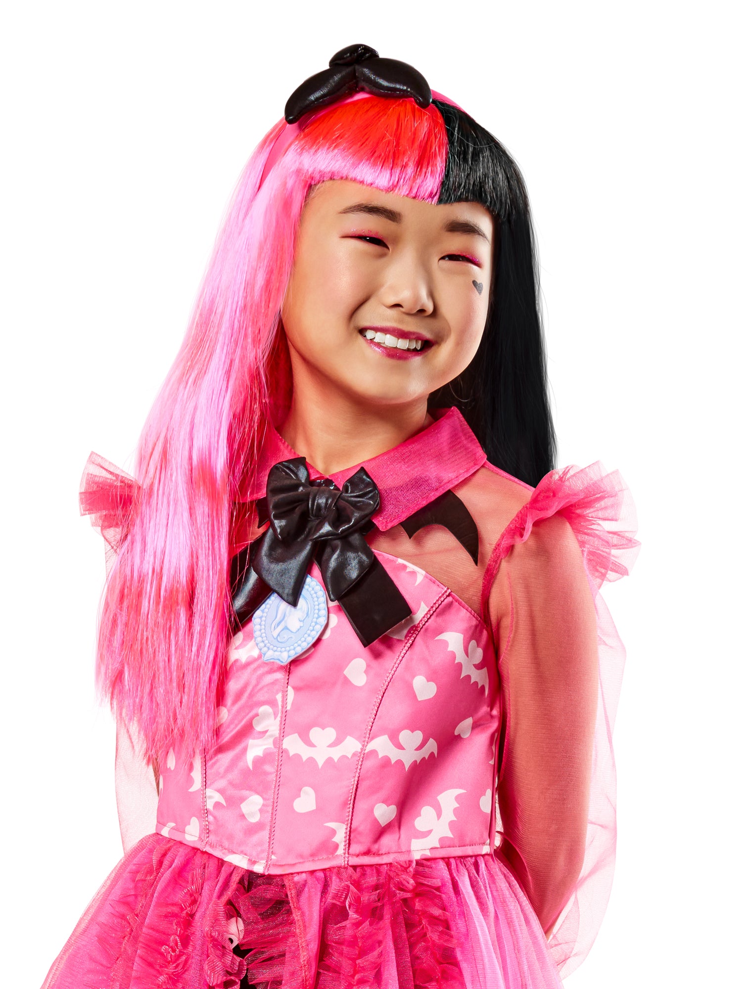 Draculaura, Monster High, Muliticoloured, Monster High, Wigs, One Size, Front