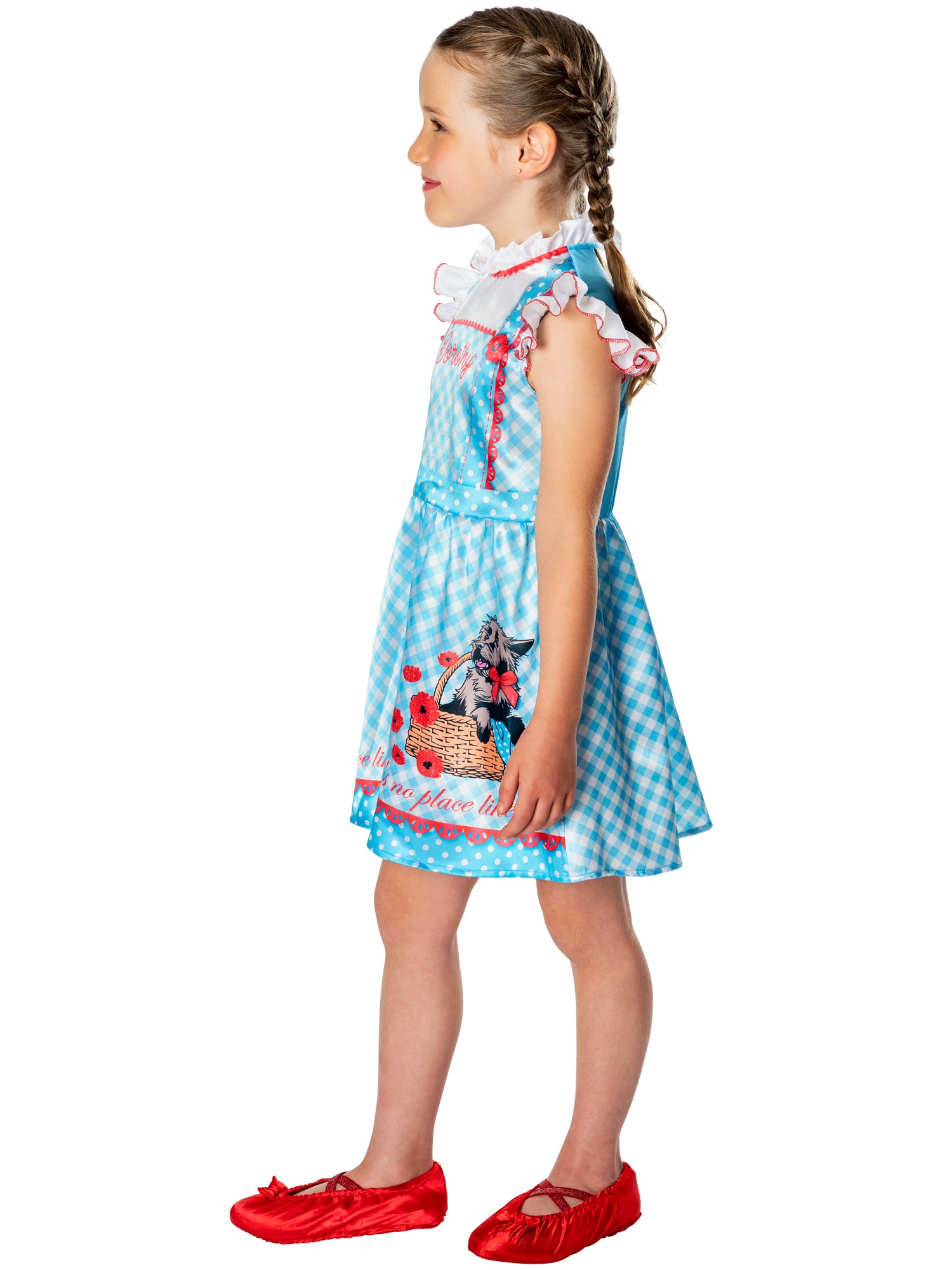 Dorothy, Wizard of OZ, Muliticoloured, WB Classic, Kids Costumes, , Side