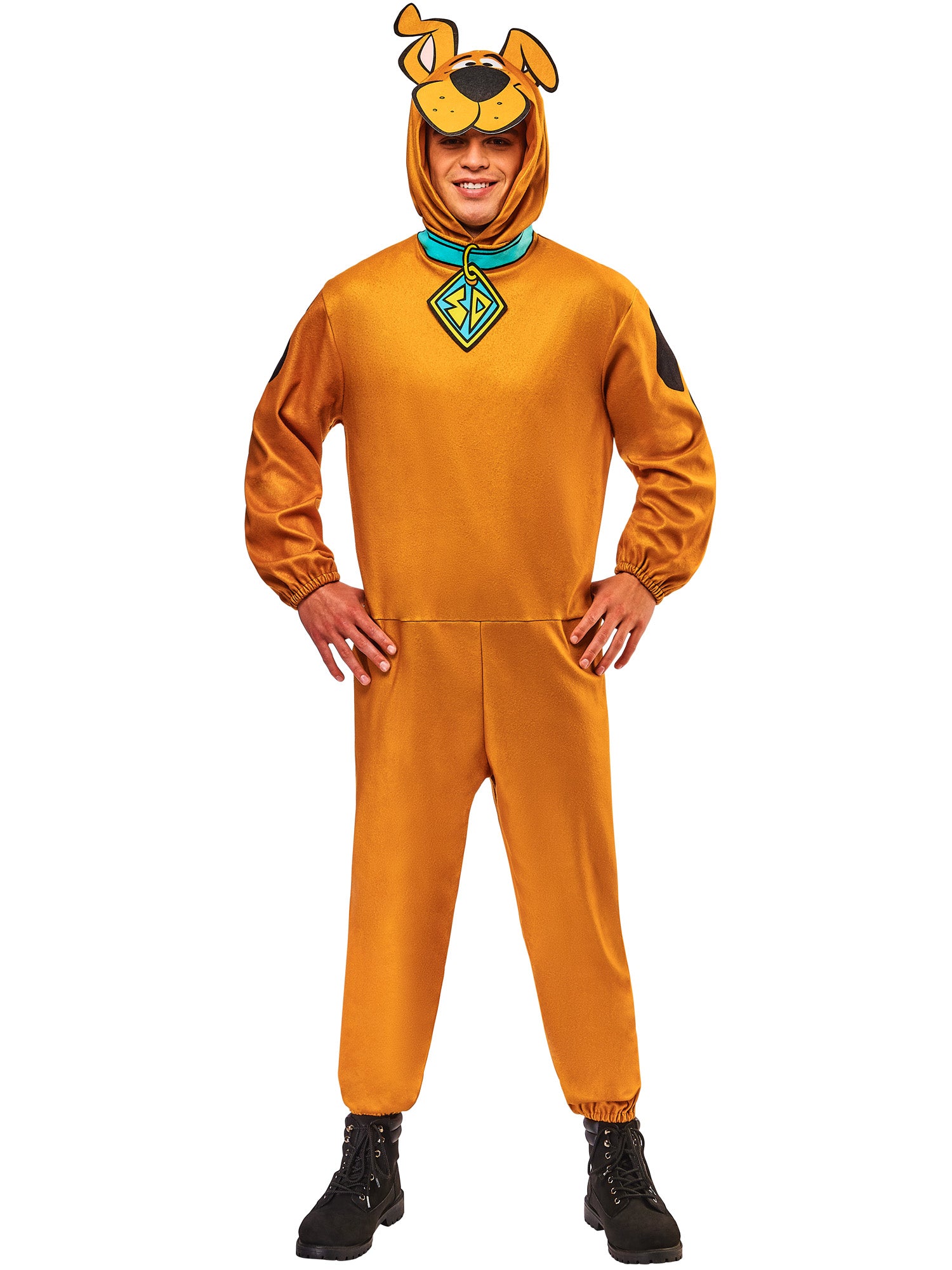 Scooby Doo, Scooby Doo, Muliticoloured, Adult Costume, , Front