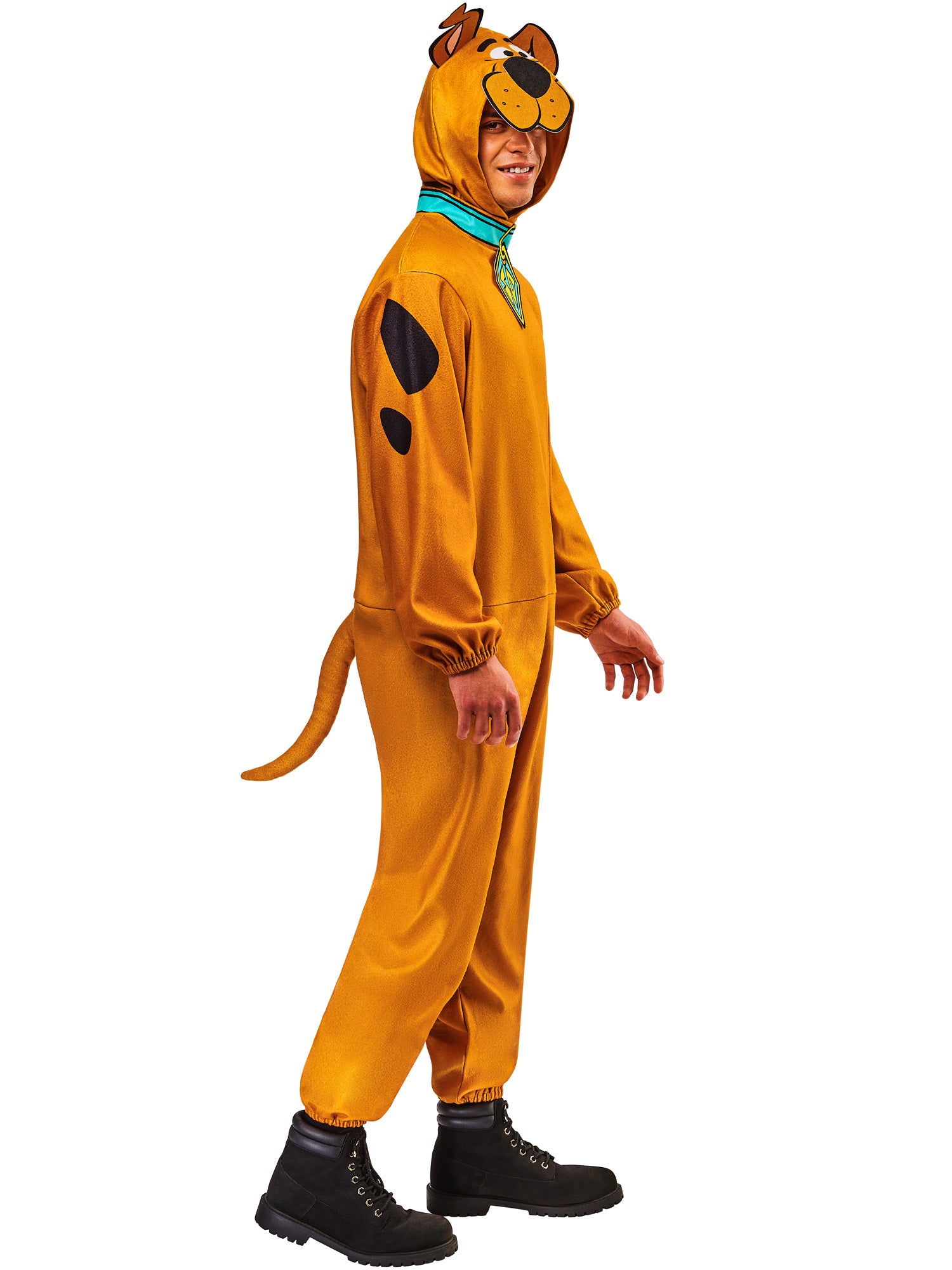 Scooby Doo, Scooby Doo, Muliticoloured, Adult Costume, , Side