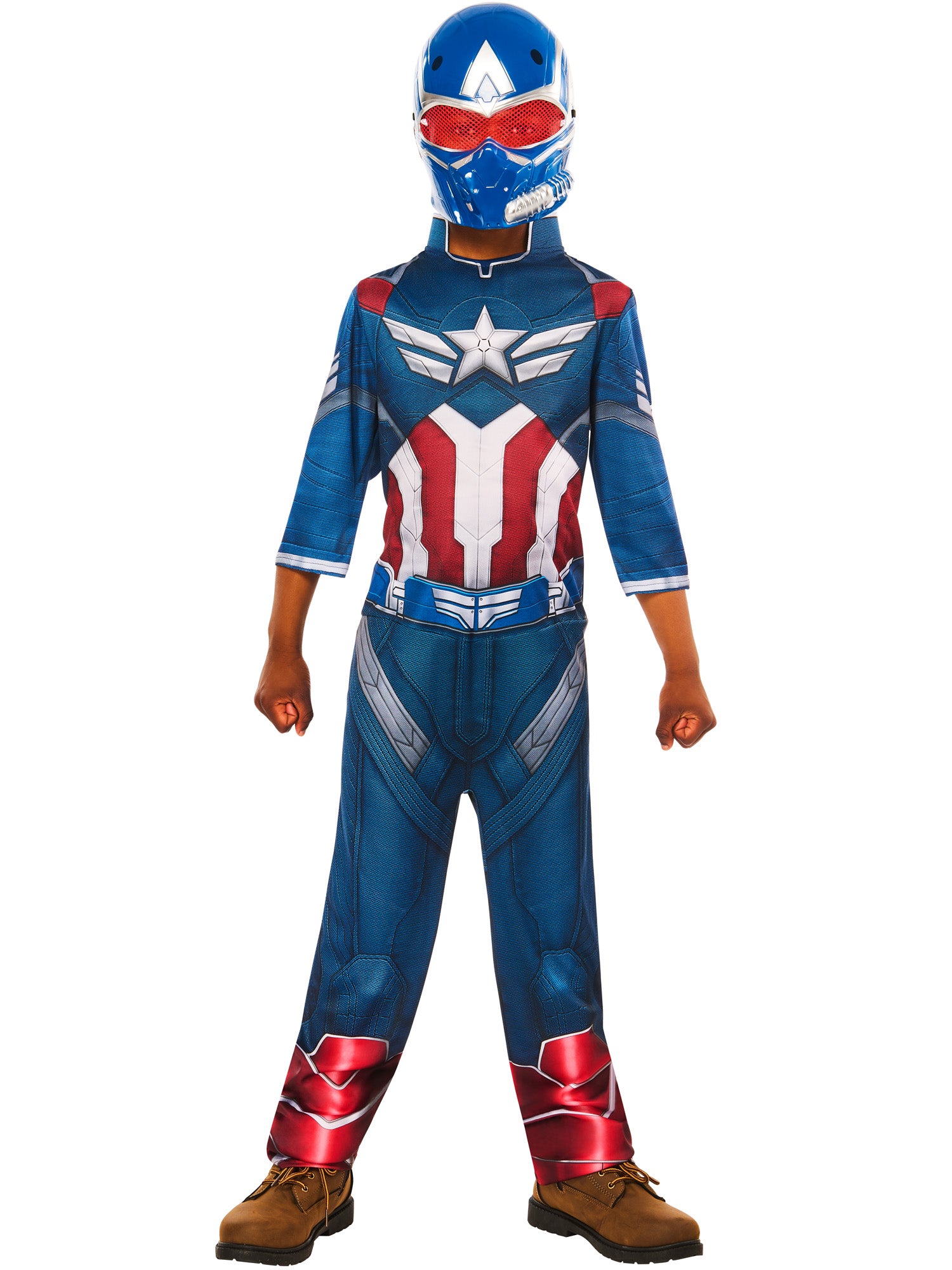 Captain America, #N/A, Muliticoloured, Disney - Marvel, Kids Costumes, , Side