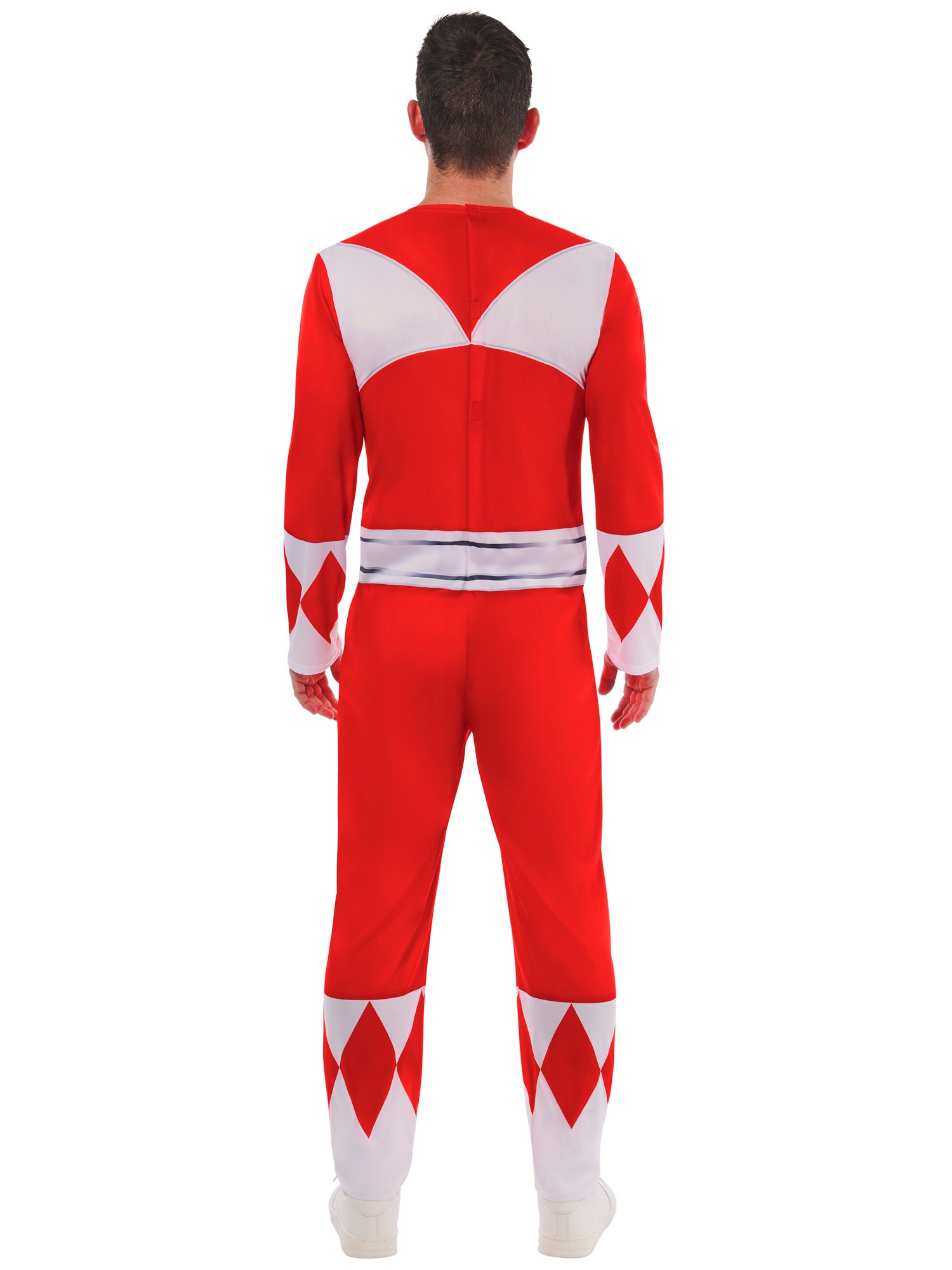 Power Ranger, Muliticoloured, Hasbro - Power Rangers, Adult Costume, , Back