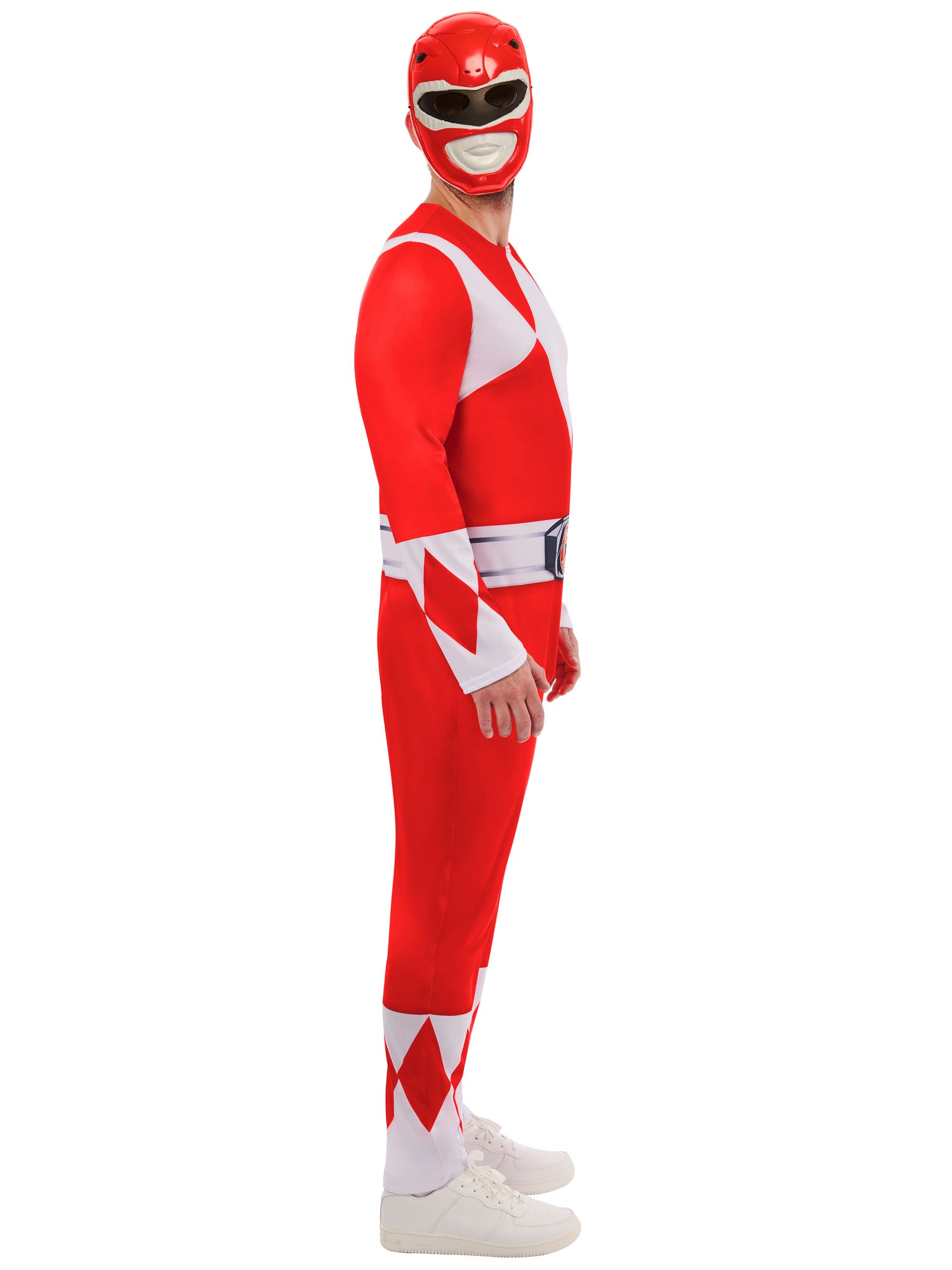 Power Ranger, Muliticoloured, Hasbro - Power Rangers, Adult Costume, , Side