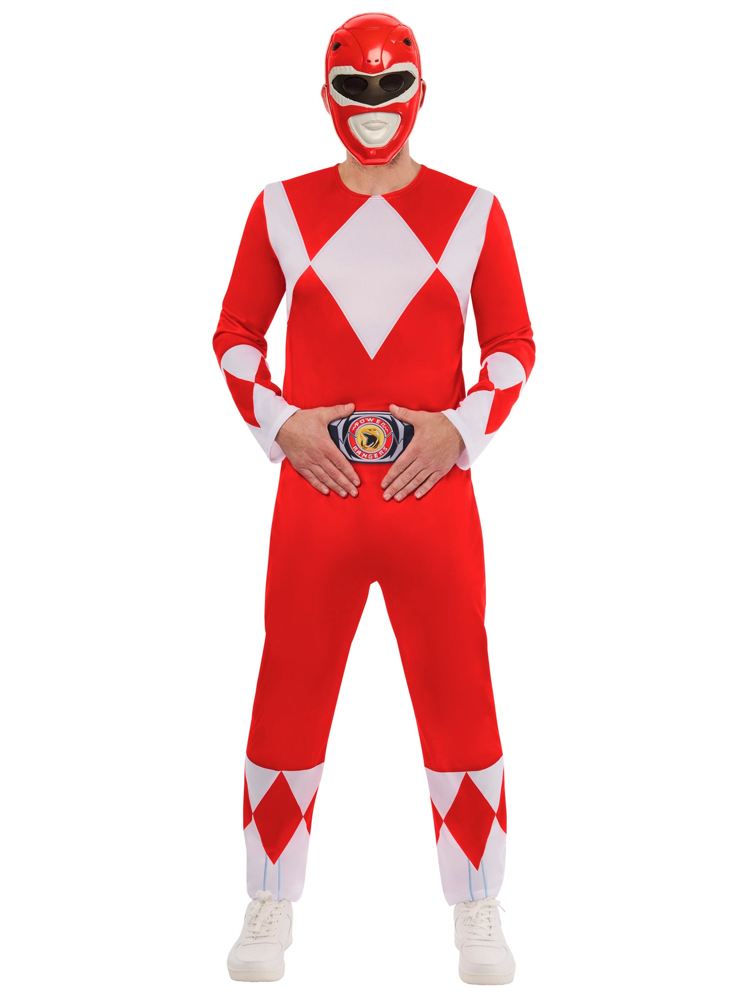 Power Ranger, Muliticoloured, Hasbro - Power Rangers, Adult Costume, , Other