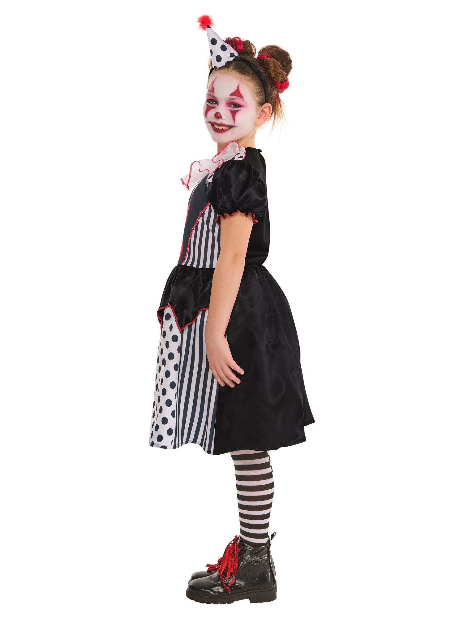 Clown, Muliticoloured, Forum, Kids Costumes, , Side