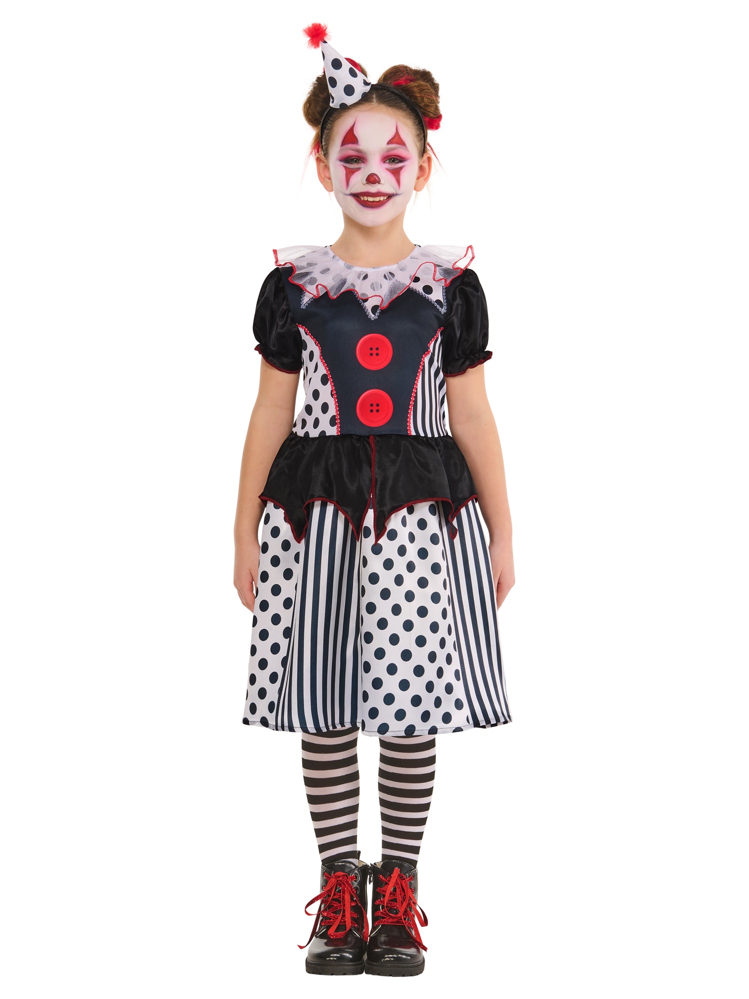 Clown, Muliticoloured, Forum, Kids Costumes, , Other