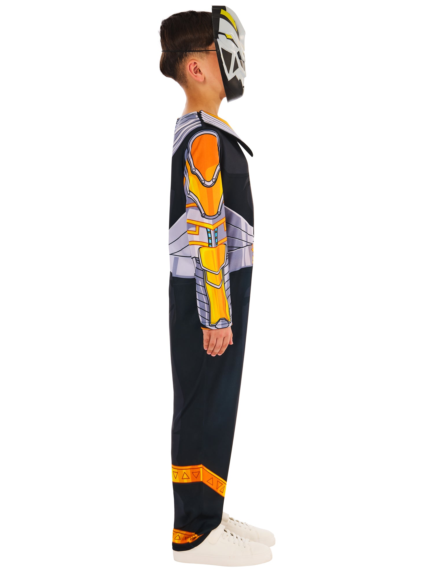 Power Ranger, Muliticoloured, Hasbro - Power Rangers, Kids Costumes, , Side