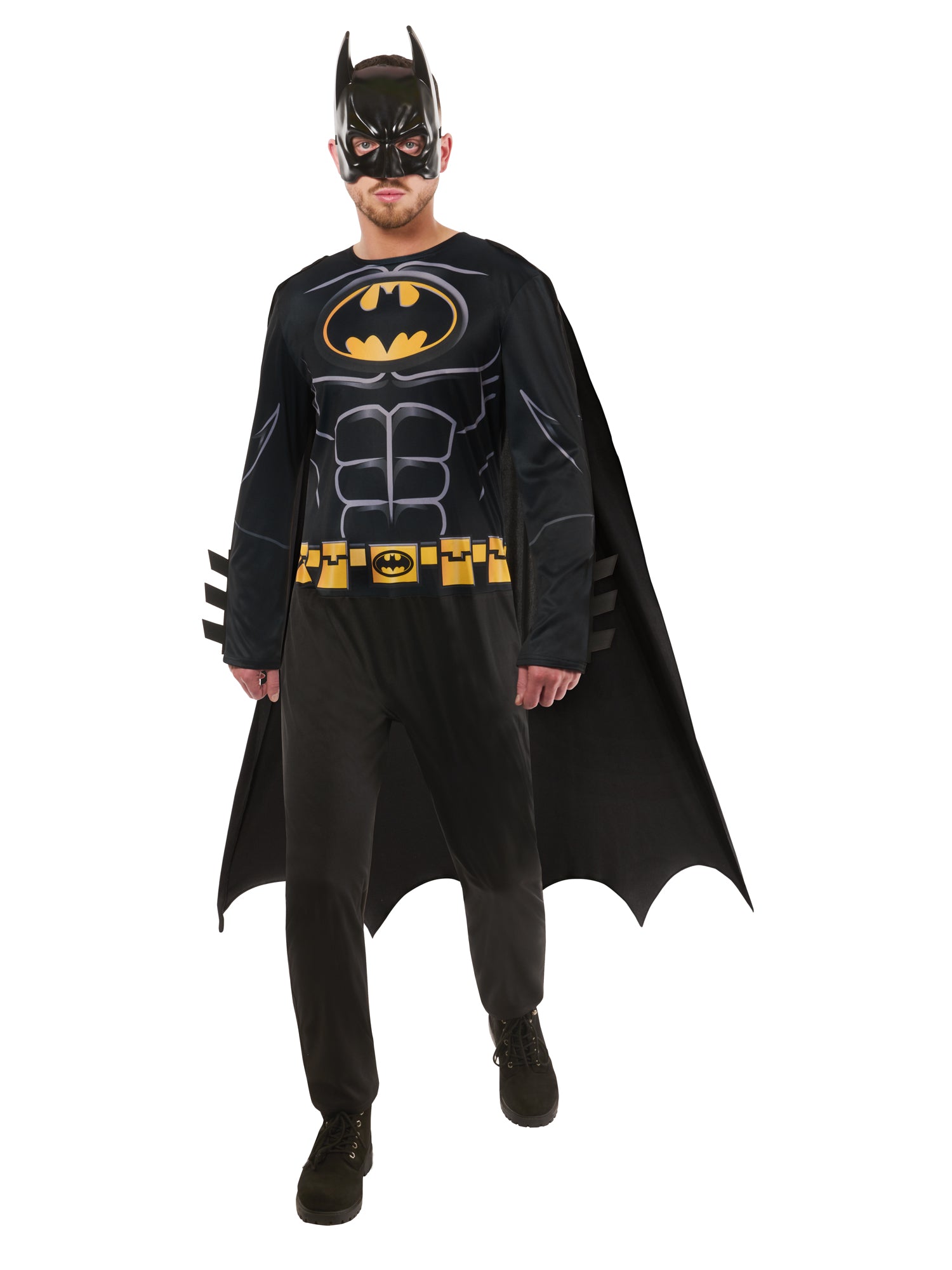 Batman, Batman, Muliticoloured, Batman, Adult Costume, , Front