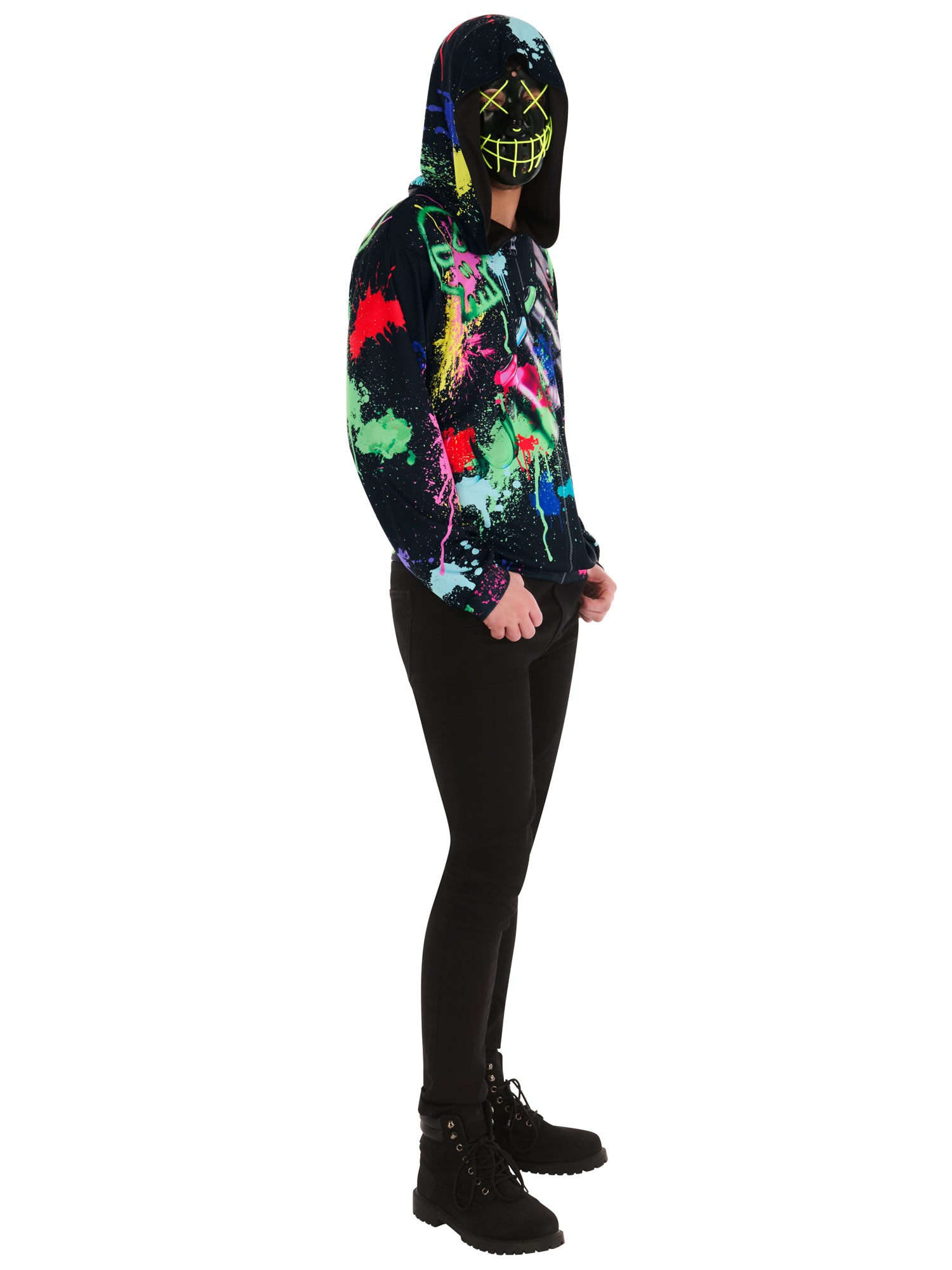Street Artist, Muliticoloured, Forum, Adult Costume, , Side
