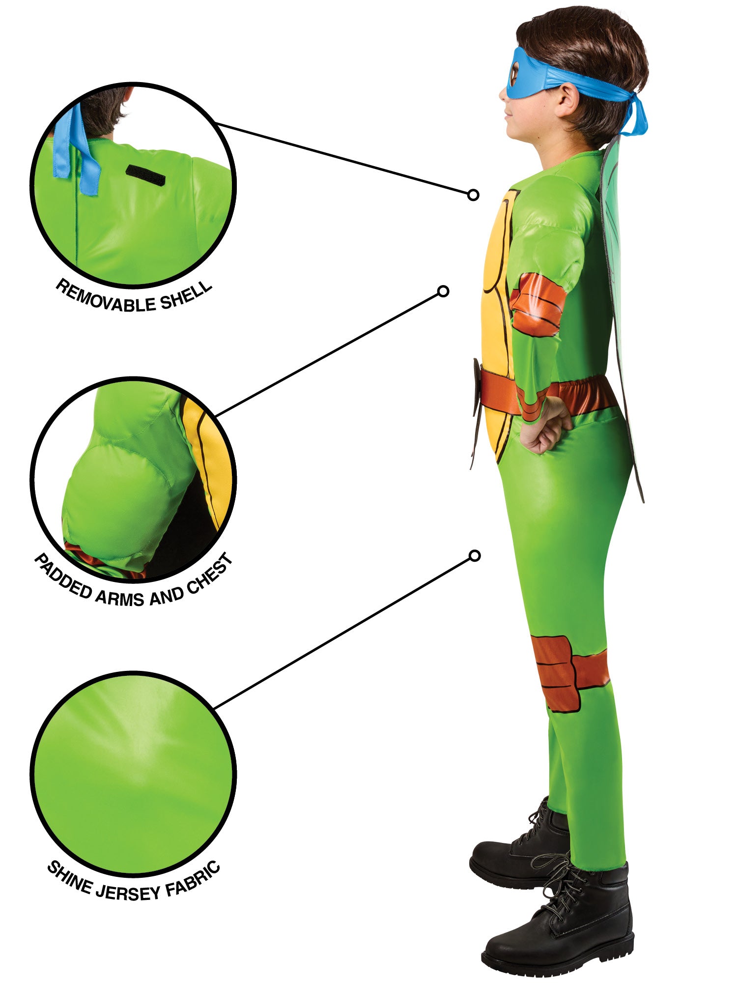 Teenage Mutant Ninja Turtle, TMNT, Paramount - TMNT, Kids Costumes, , Other