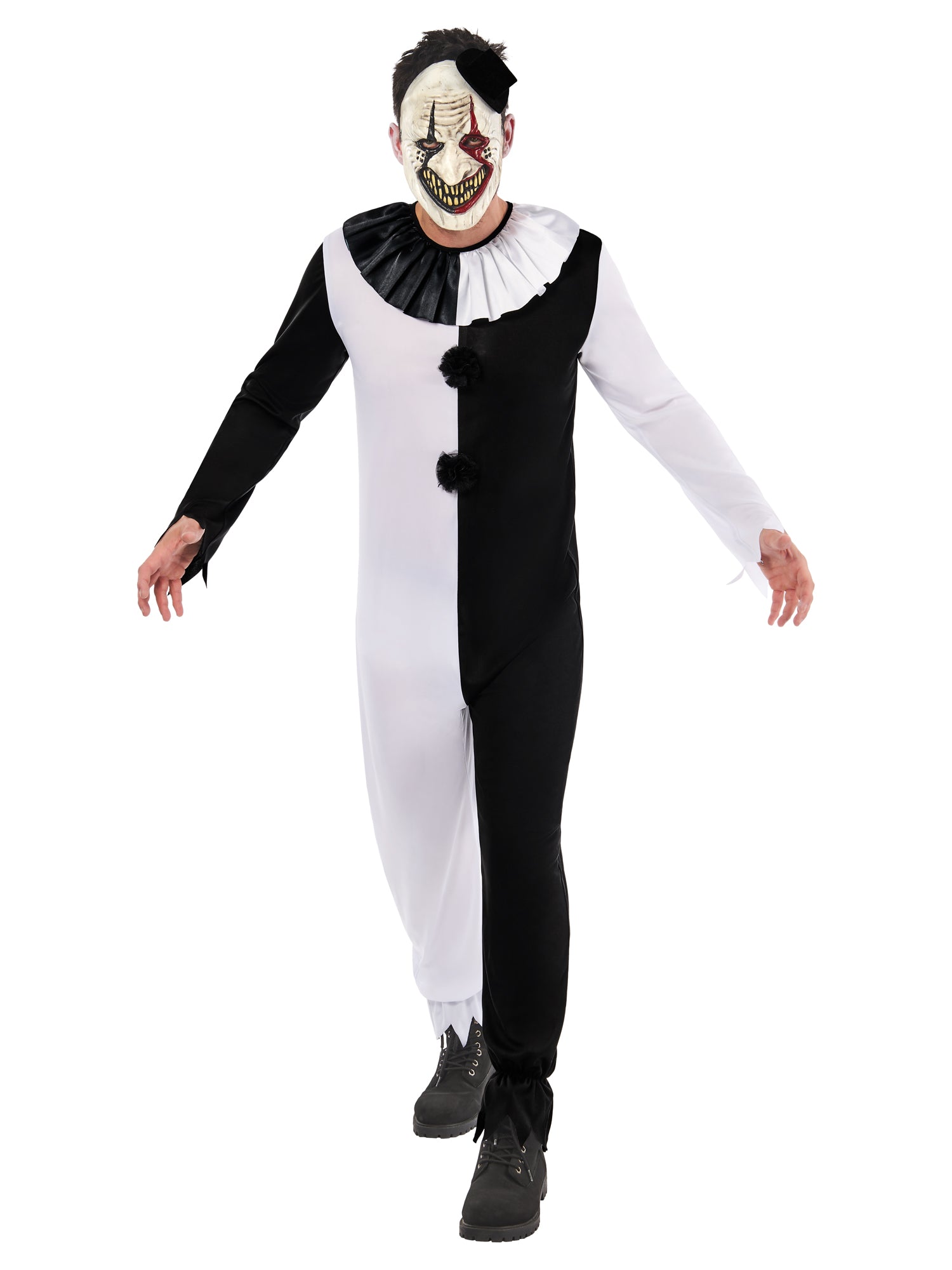Muliticoloured, Adult Costume, , Front
