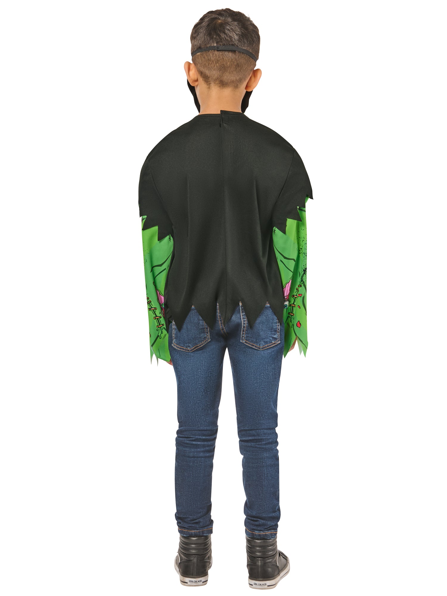 Zombie, Muliticoloured, Forum, Kids Costumes, , Back