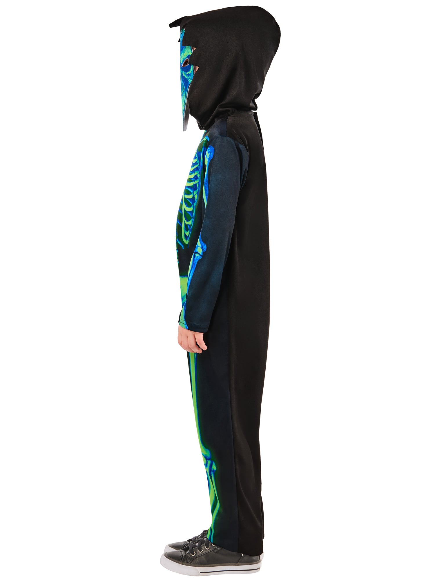 Skeleton, Muliticoloured, Forum, Kids Costumes, , Side