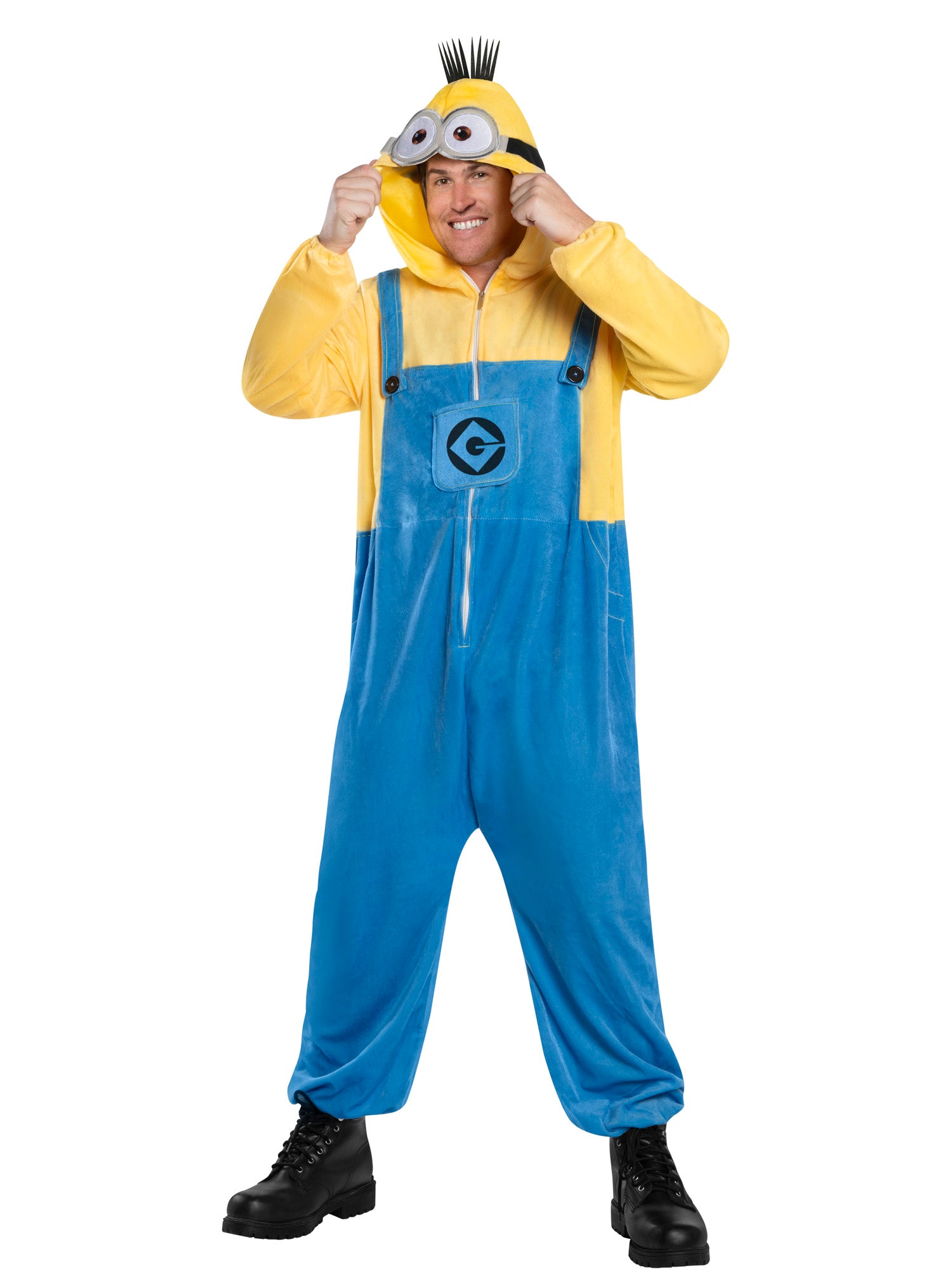 Muliticoloured, Adult Costume, , Back