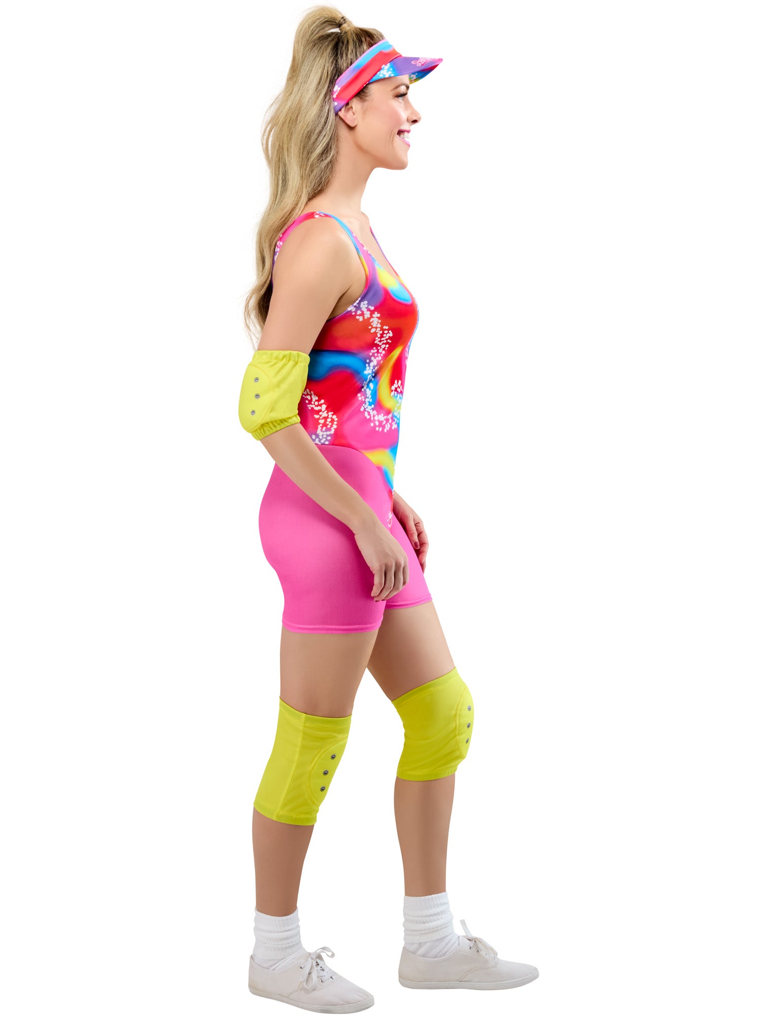 Barbie, Barbie Movie, Muliticoloured, Barbie, Adult Costume, , Side