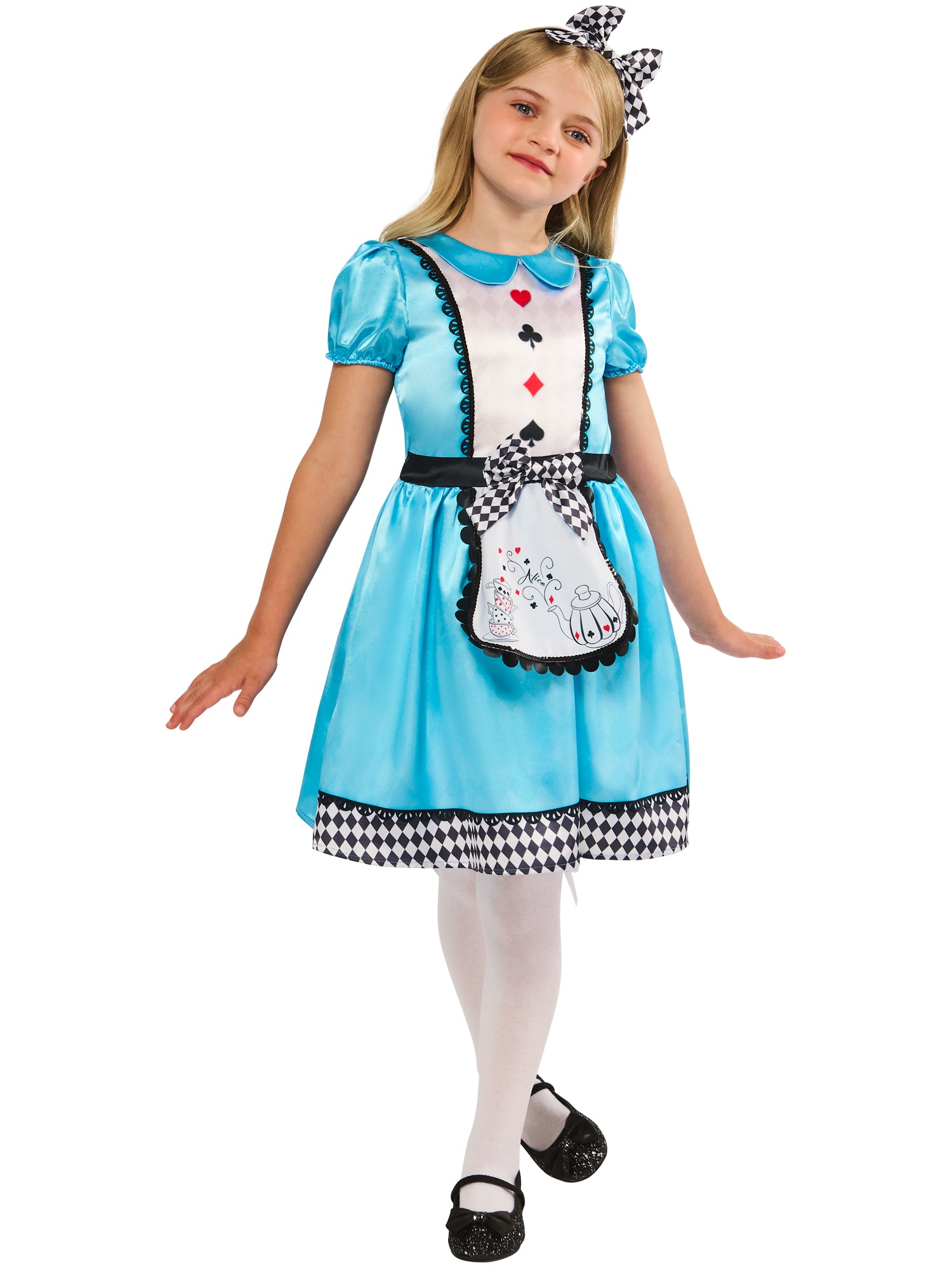 Alice Child Costume, Generic, Muliticoloured, Forum, Kids Costumes, , Side