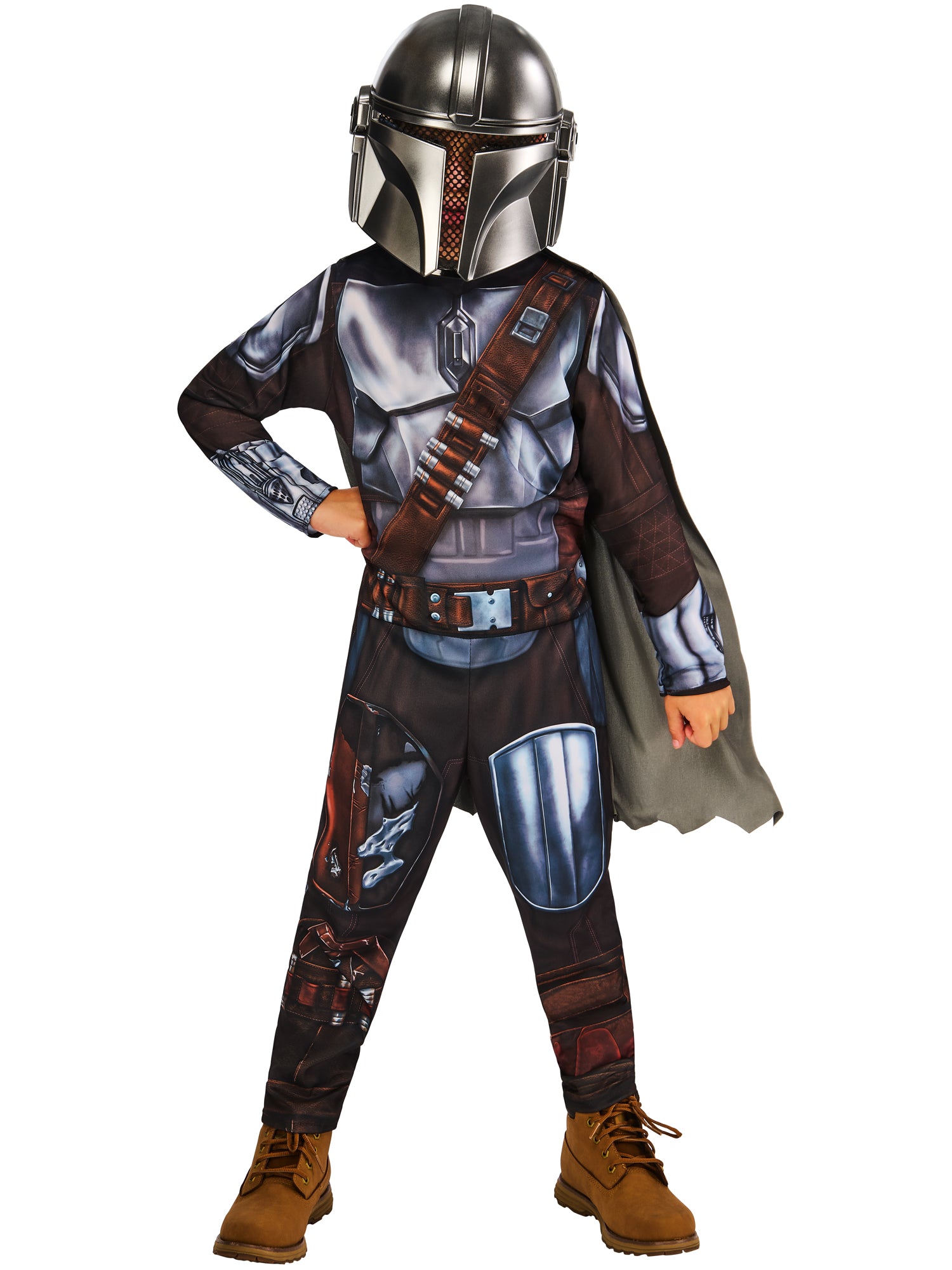 Mandalorian, Star Wars, Muliticoloured, Disney - Lucas, Kids Costumes, , Side