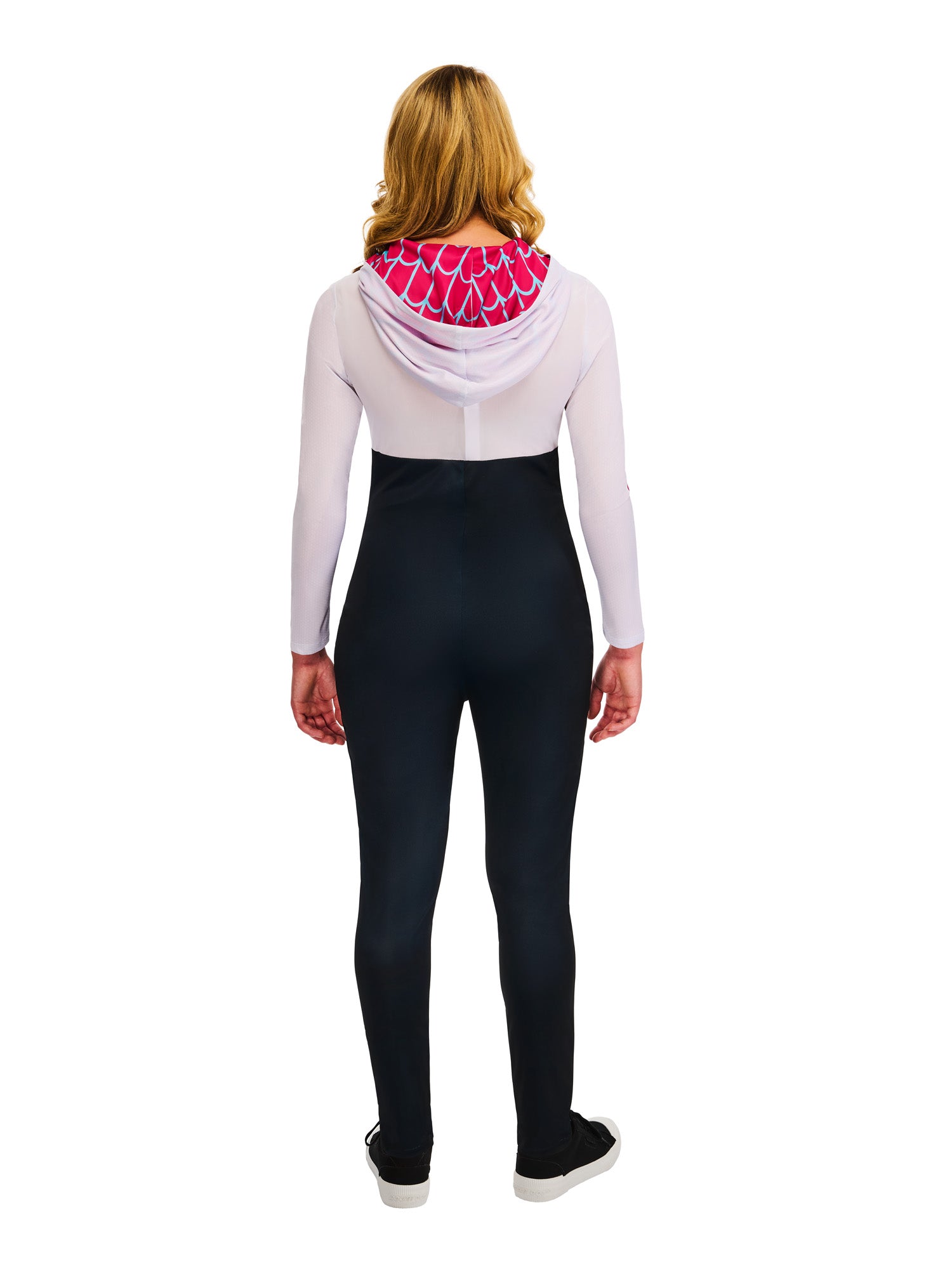 Ghost Spider, Spider-man, Muliticoloured, Ghost Spider, Adult Costume, , Back