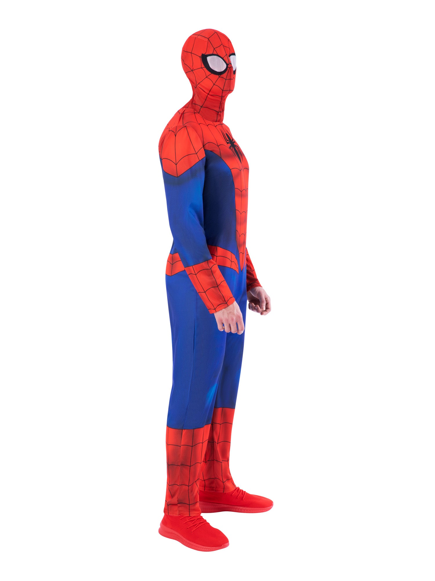 Spider-man, Spider-man, Muliticoloured, Spider-man, Adult Costume, , Side