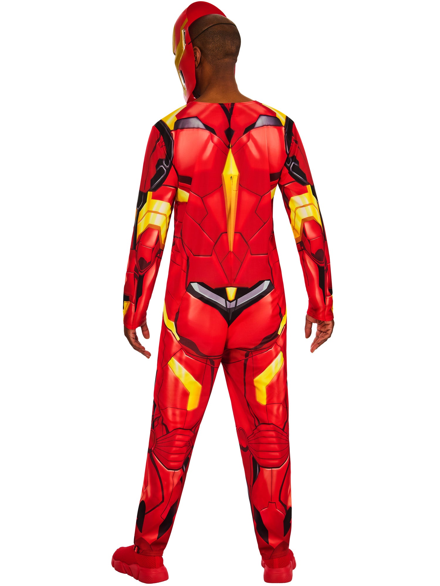 Iron Man, Marvel Classic, Muliticoloured, Iron Man, Adult Costume, , Back