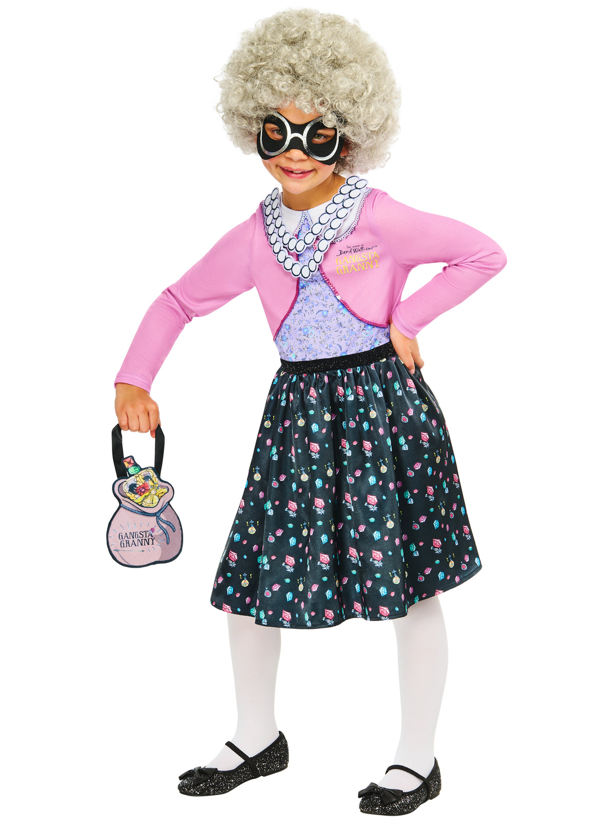 Gangsta Granny, David Walliams, Muliticoloured, David Walliams, Kids Costumes, , Front
