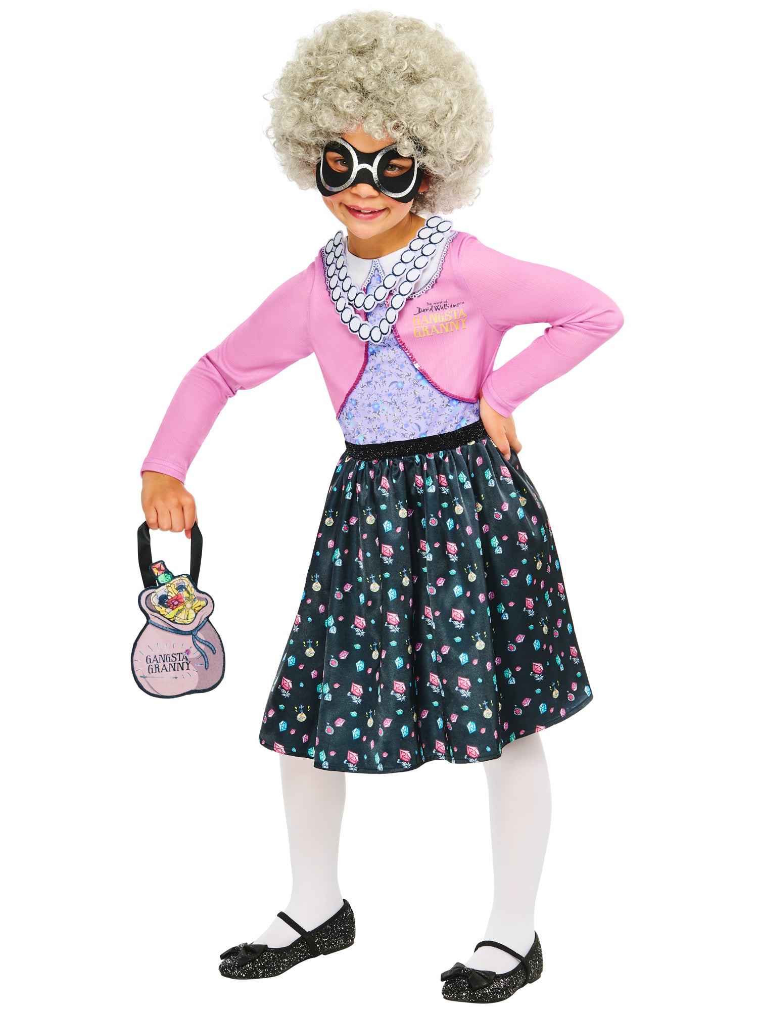 Gangsta Granny, David Walliams, Muliticoloured, David Walliams, Kids Costumes, , Front