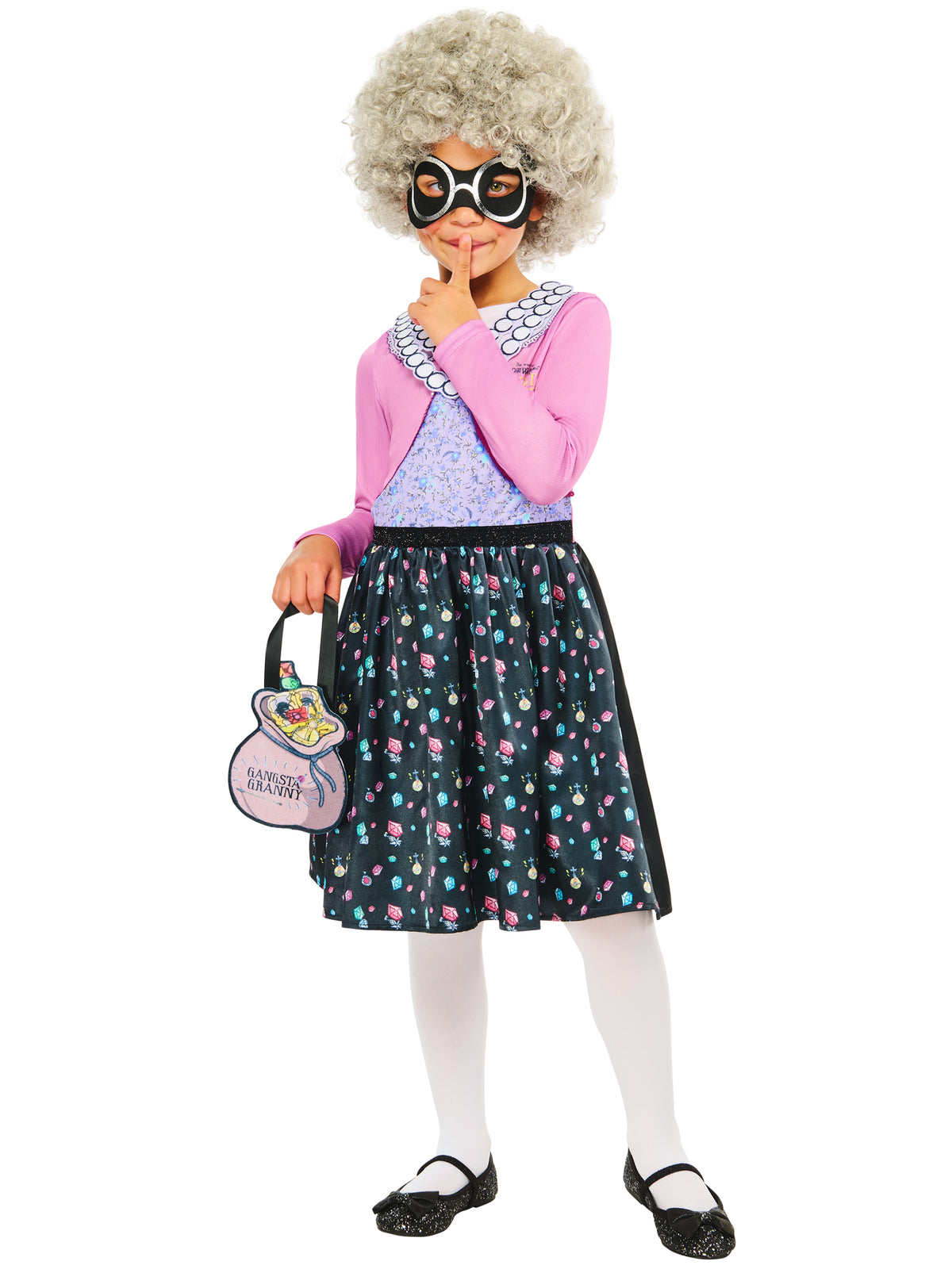 Gangsta Granny, David Walliams, Muliticoloured, David Walliams, Kids Costumes, , Side