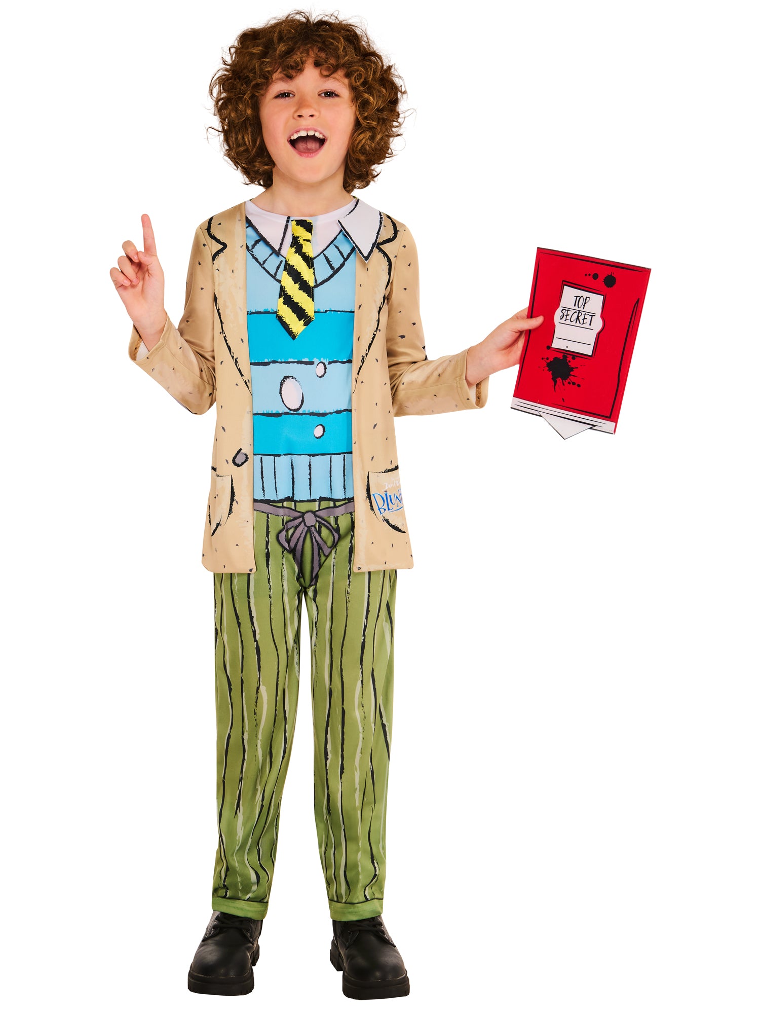Bertie Blunder, David Walliams, Muliticoloured, David Walliams, Kids Costumes, , Side