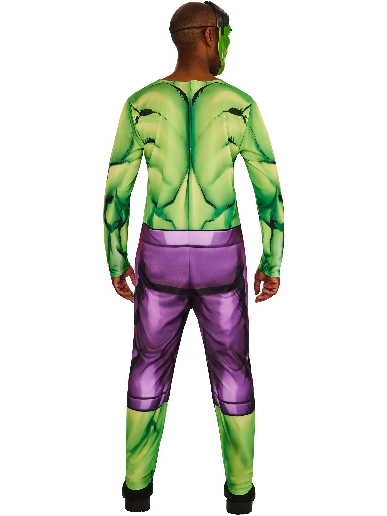 Hulk, Marvel Classic, Muliticoloured, Adult Costume, , Back