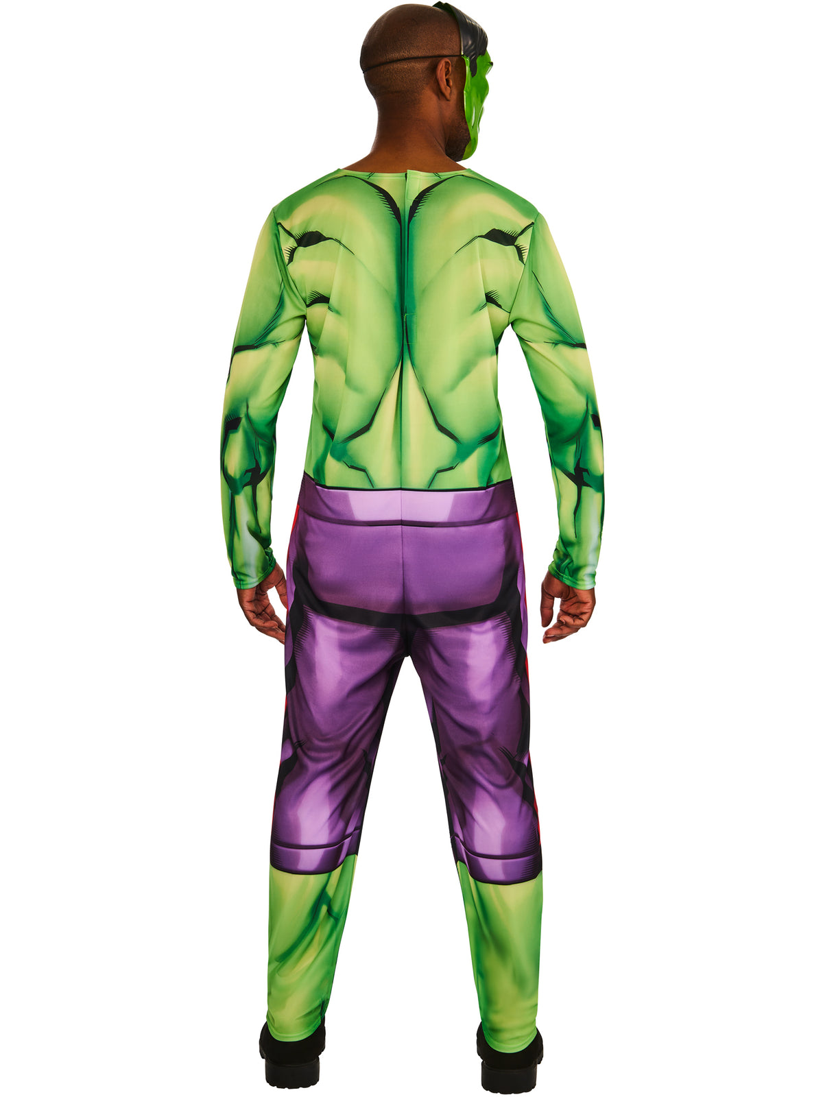 Hulk, Marvel Classic, Muliticoloured, Adult Costume, , Back