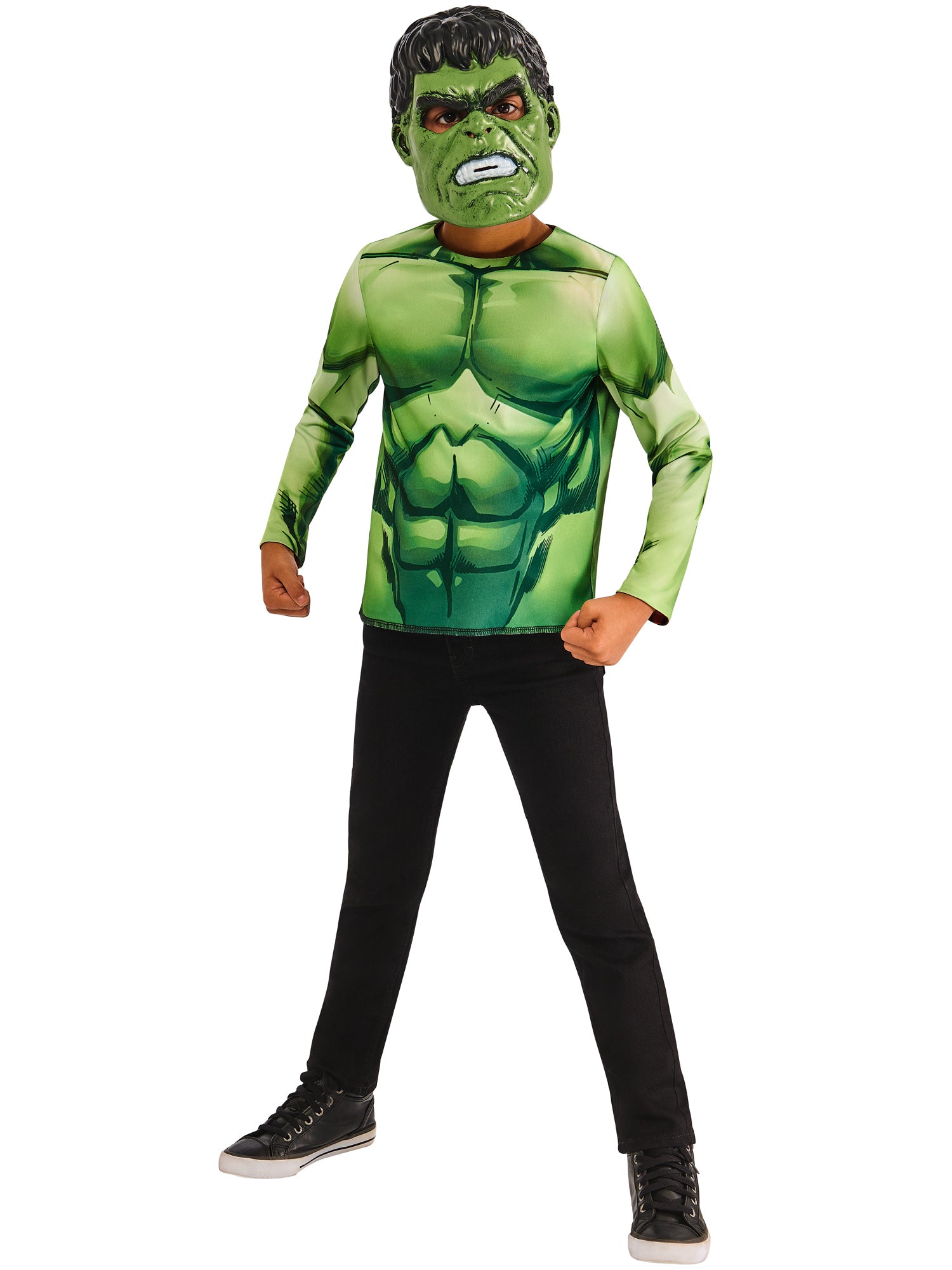 Hulk & Red Hulk, Marvel Classic, Muliticoloured, Kids Costumes, , Side
