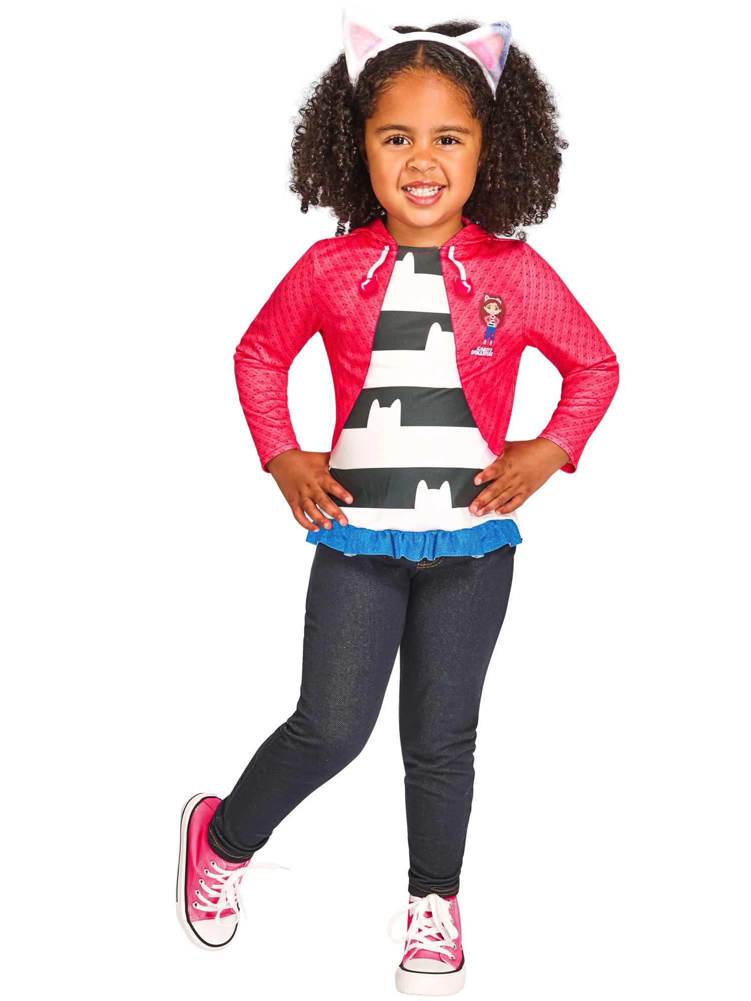 Gabby, Gabbys Dollhouse, Muliticoloured, Universal - GDH, Kids Costumes, , Front