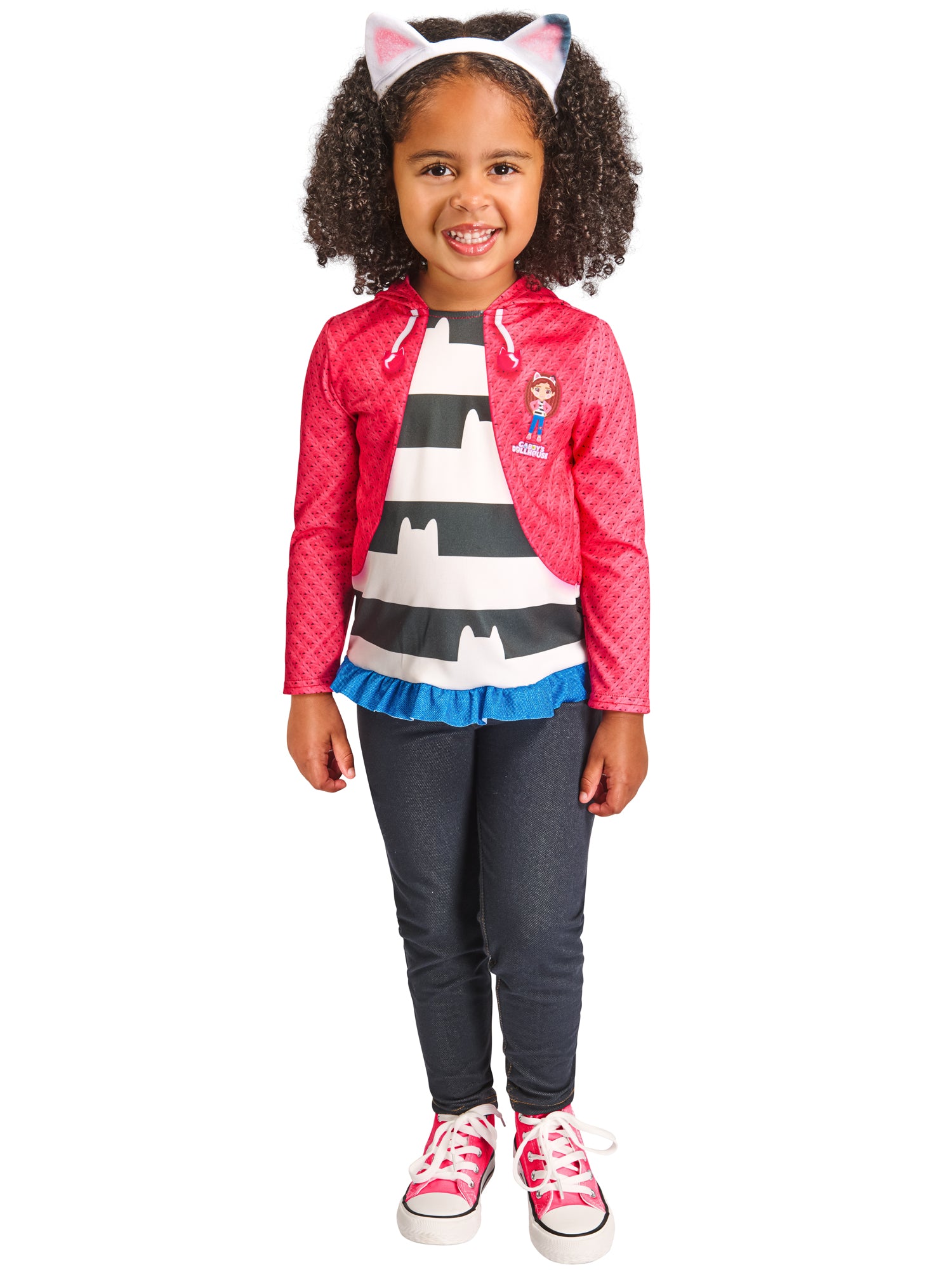 Gabby, Gabbys Dollhouse, Muliticoloured, Universal - GDH, Kids Costumes, , Side