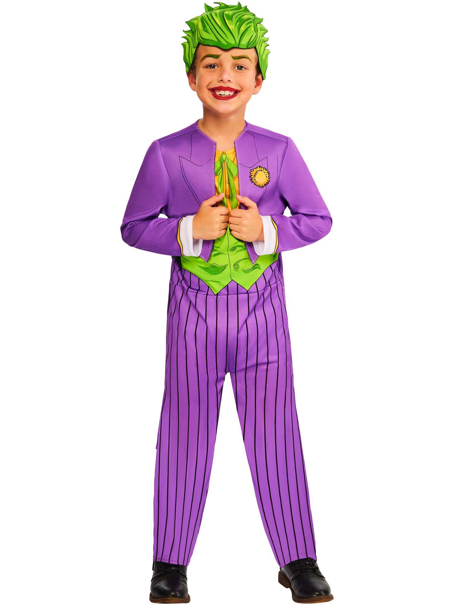 The Joker, DC, Muliticoloured, The Joker, Kids Costumes, , Front
