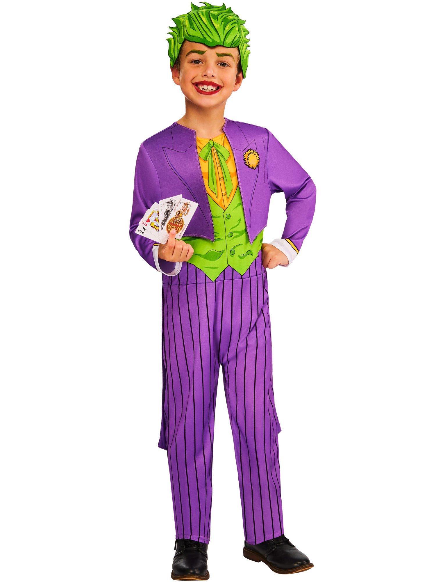 The Joker, DC, Muliticoloured, The Joker, Kids Costumes, , Side