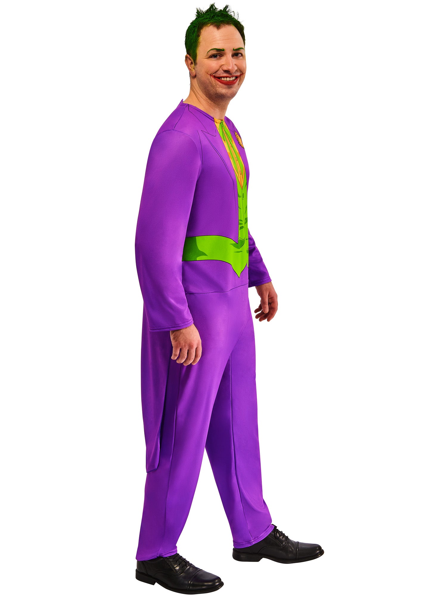 The Joker, DC, Muliticoloured, Adult Costume, , Side
