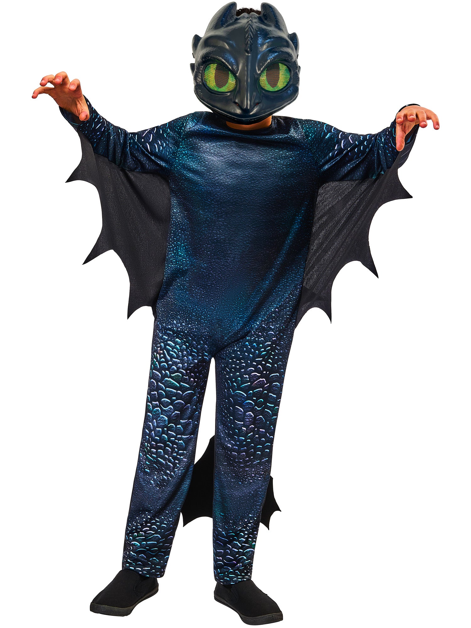 Toothless, How to train your dragon, Muliticoloured, Kids Costumes, , Side