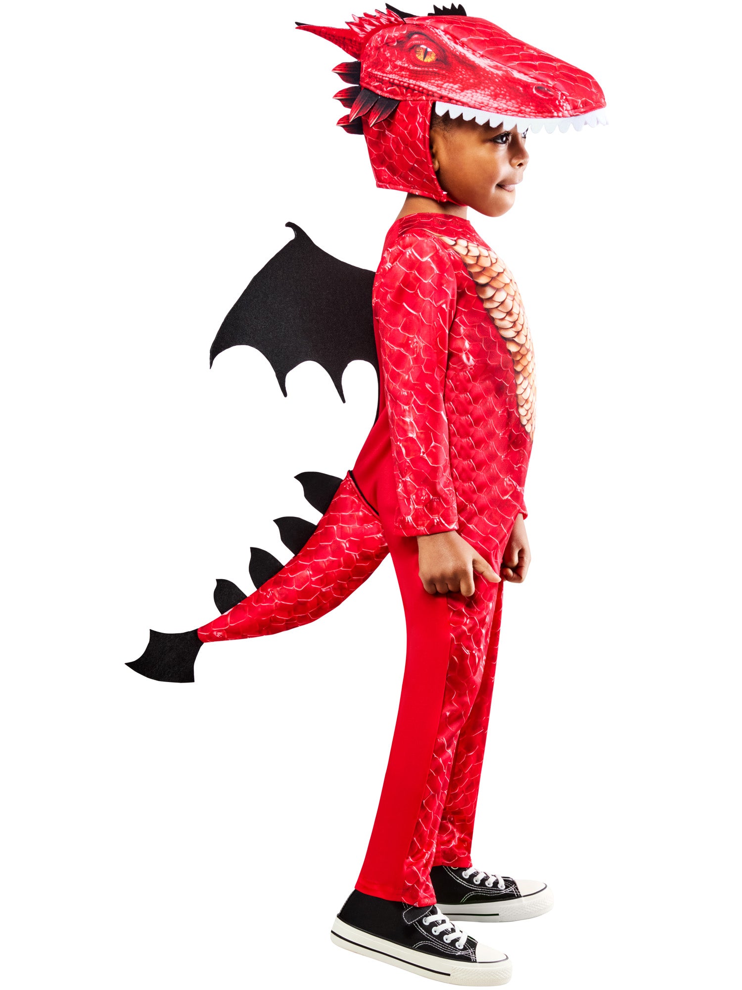 Dragon, Generic, Muliticoloured, Kids Costumes, , Side
