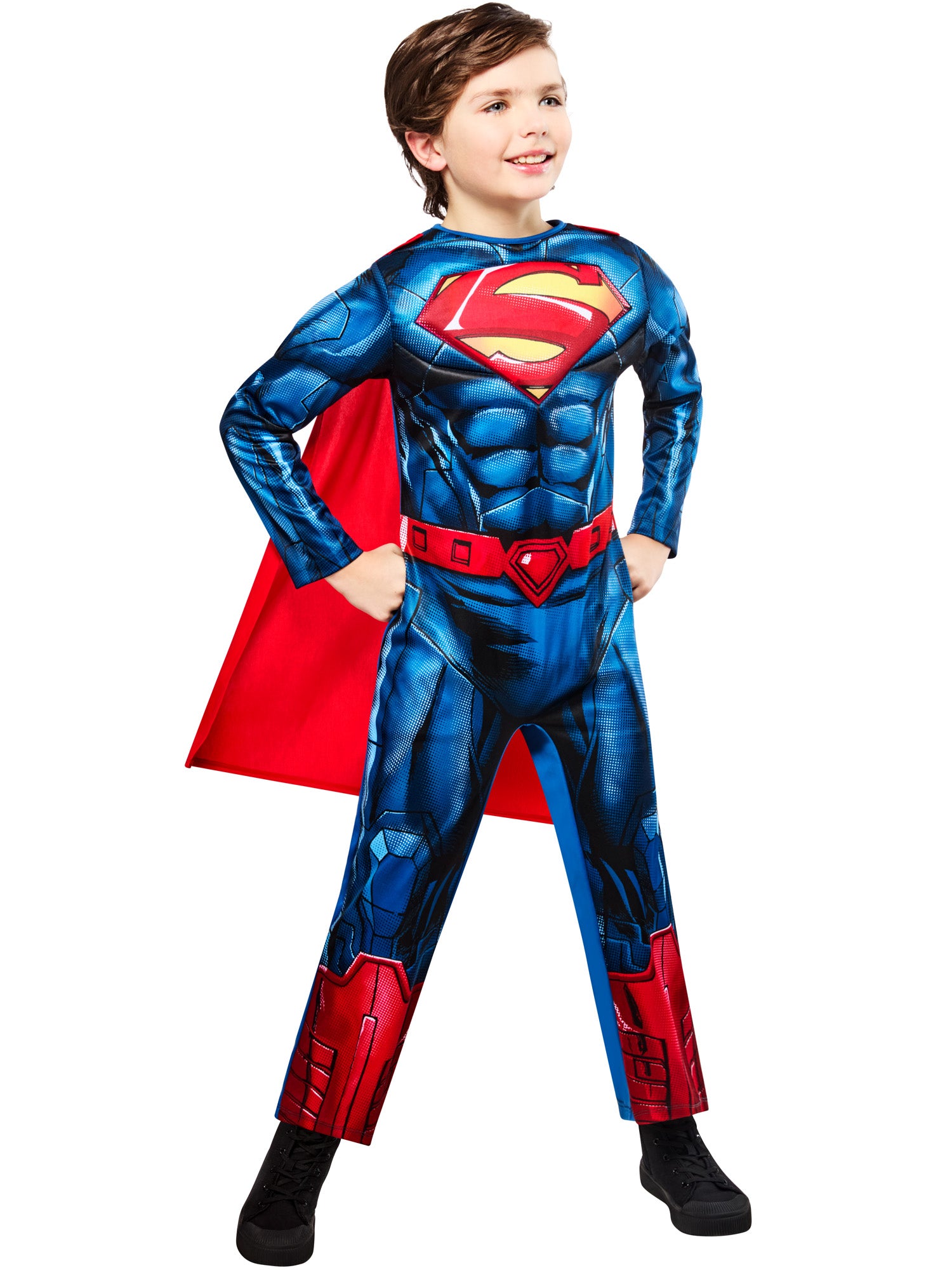 Superman, DC, Muliticoloured, Kids Costumes, , Side