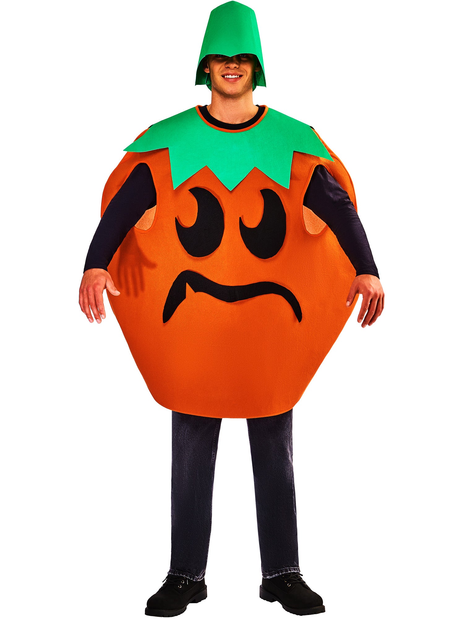 Pumpkin, Generic, Muliticoloured, Adult Costume, , Side