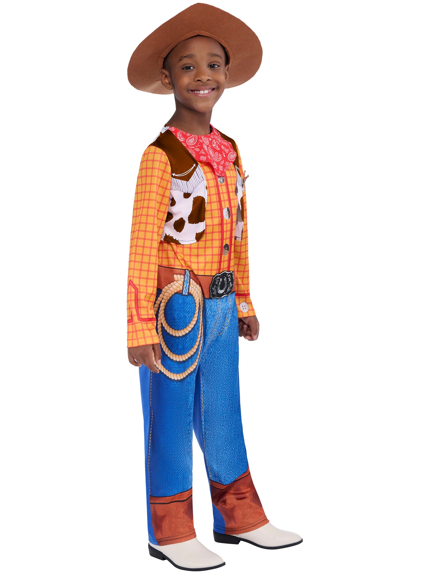 Sheriff Yeehaw, Rubies, Multicoloured, Kids Costumes, , Side