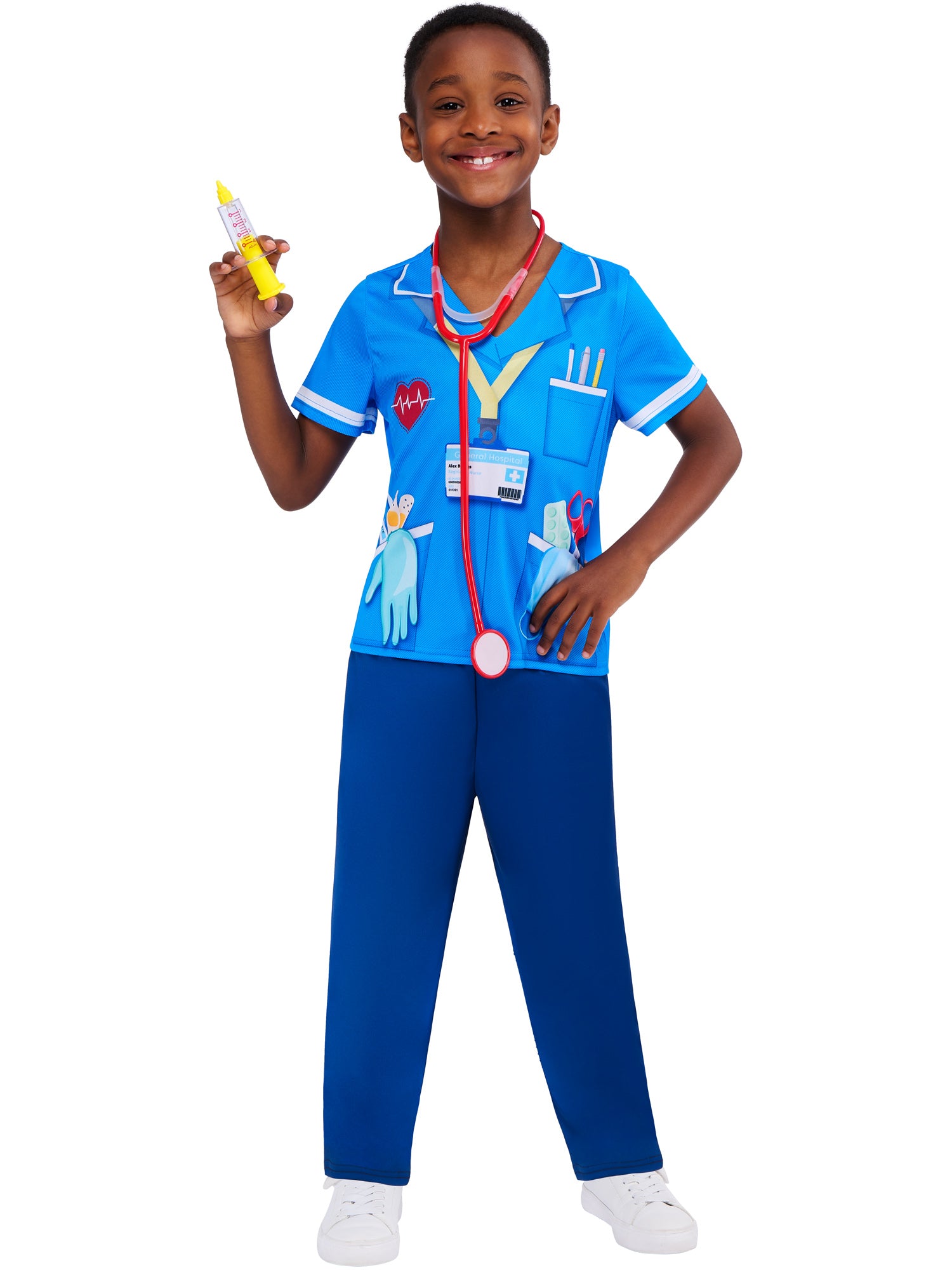 Nurse, Rubies, Multicoloured, Kids Costumes, , Front