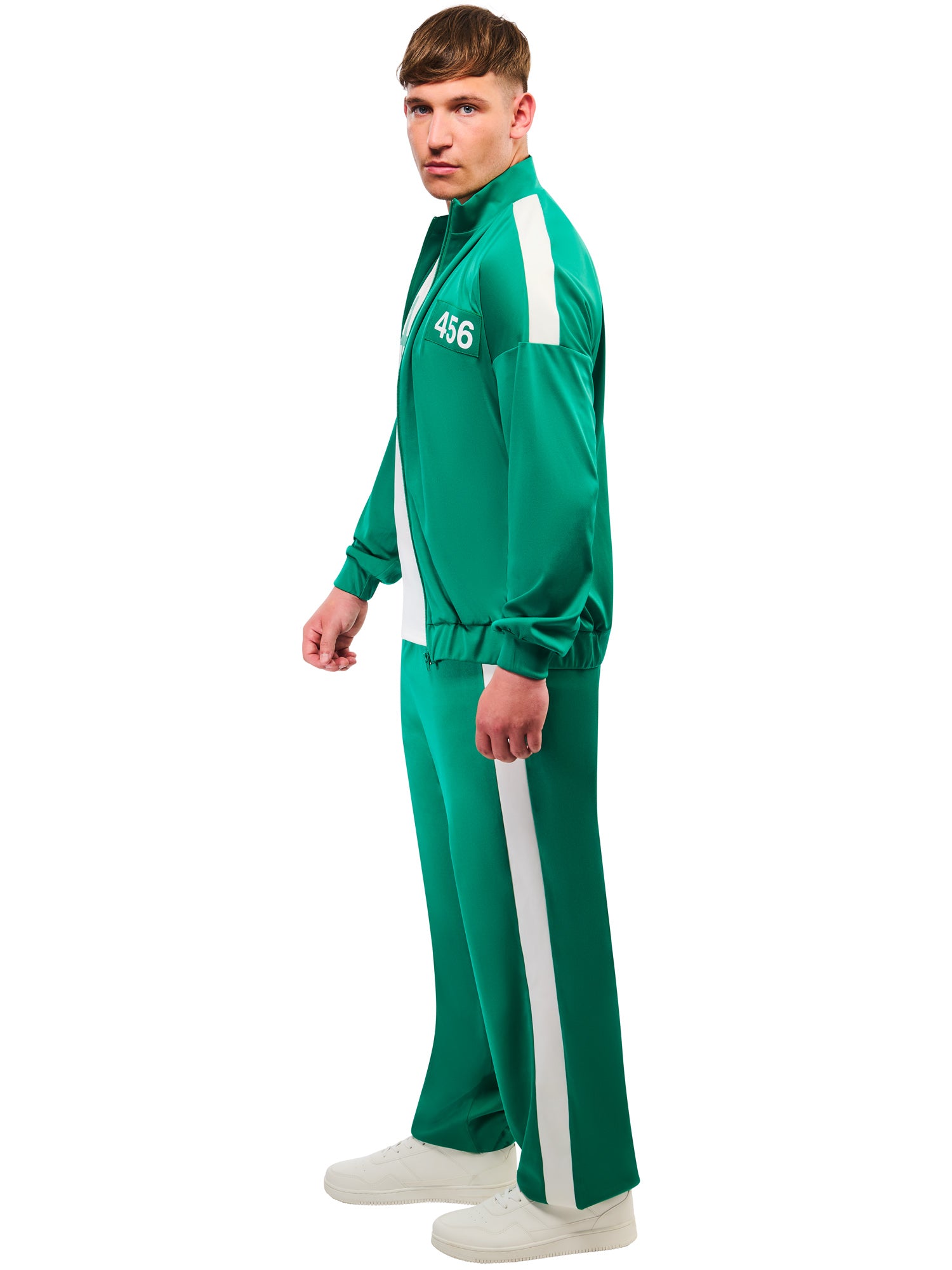 Player 456, Squid Game, Multicoloured, Adult Costume, , Other