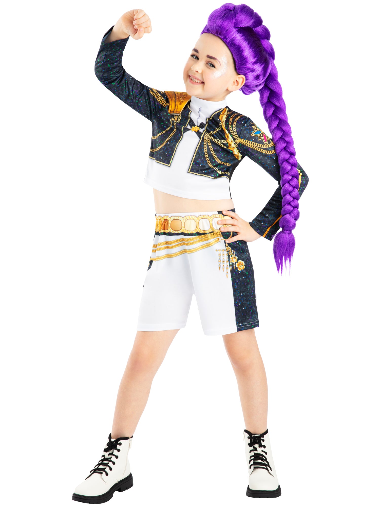 Rumi KPop Demon Hunters, KPop Demon Hunters, Kids Costumes, , Front