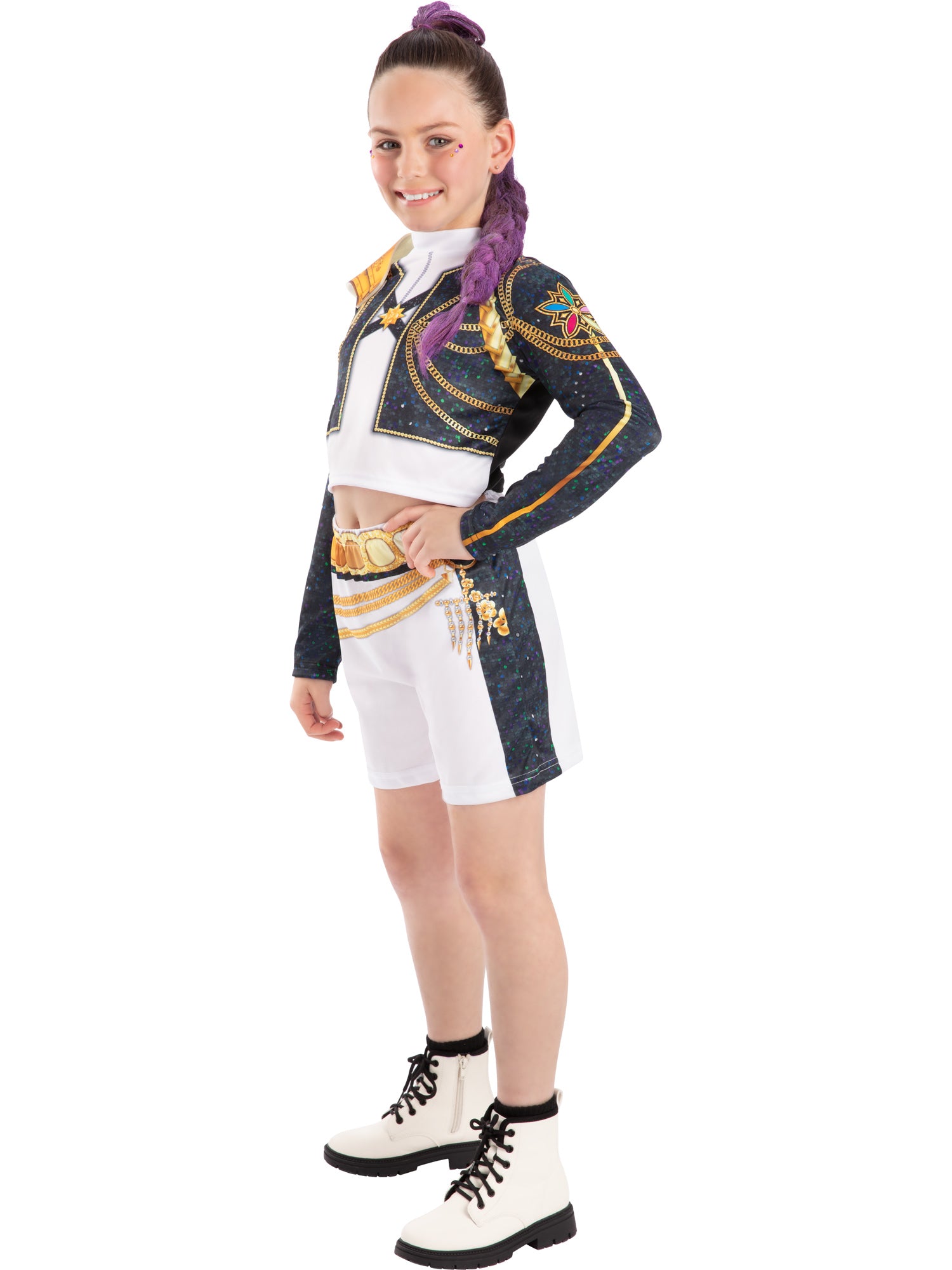 Rumi KPop Demon Hunters, KPop Demon Hunters, Muliticoloured, Kids Costumes, , Other