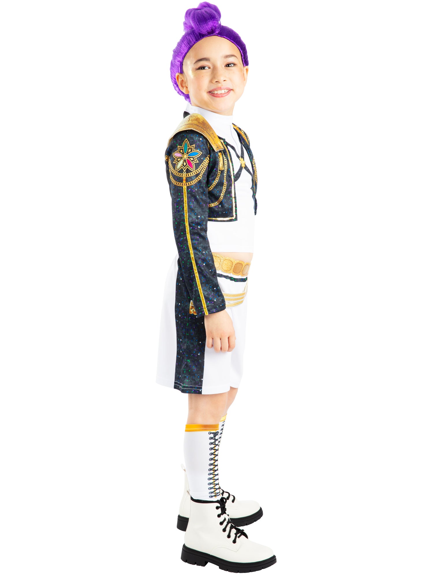 Rumi KPop Demon Hunters, KPop Demon Hunters, Muliticoloured, Kids Costumes, , Side