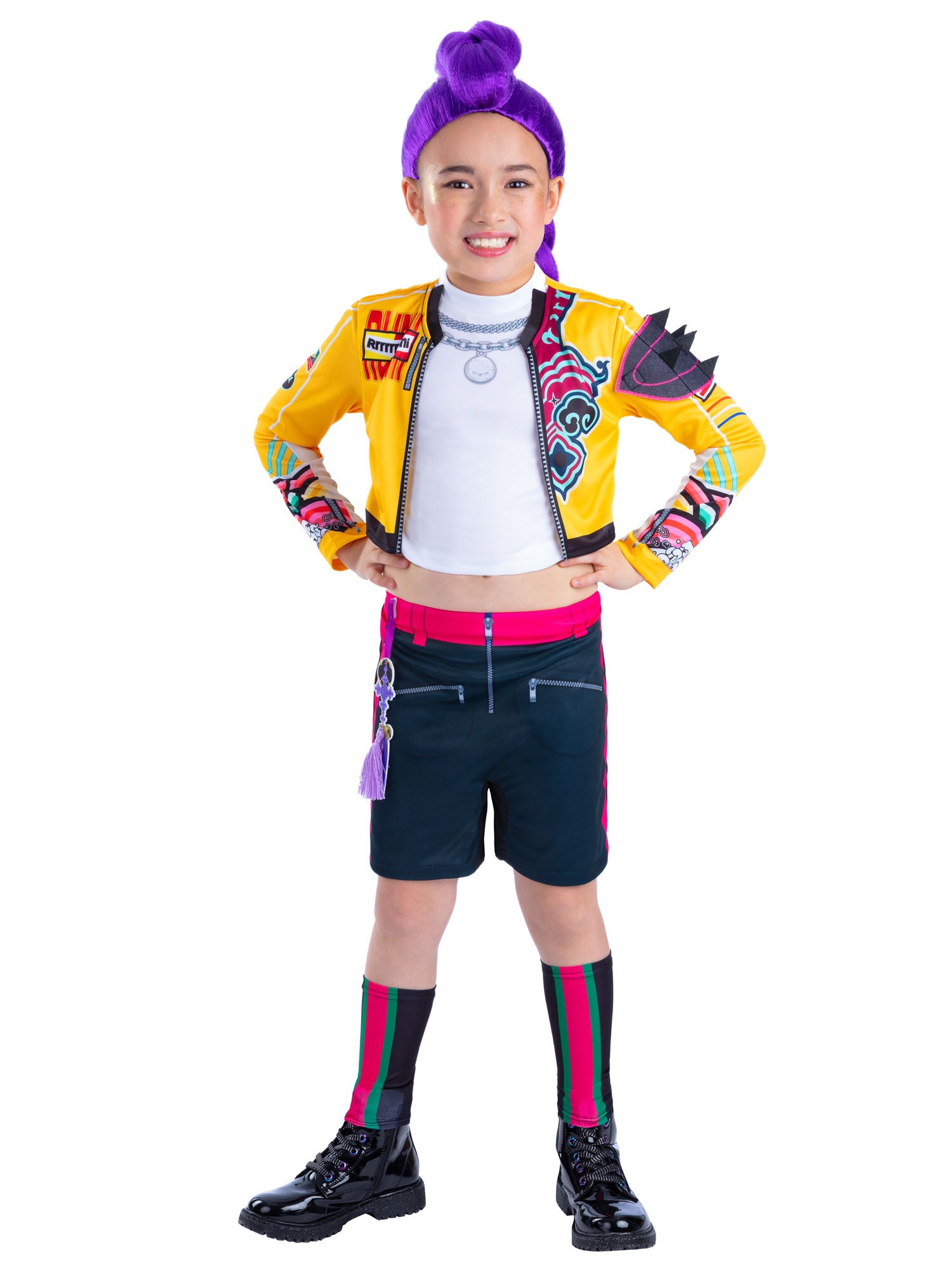 Rumi KPop Demon Hunters, KPop Demon Hunters, Kids Costumes, , Front