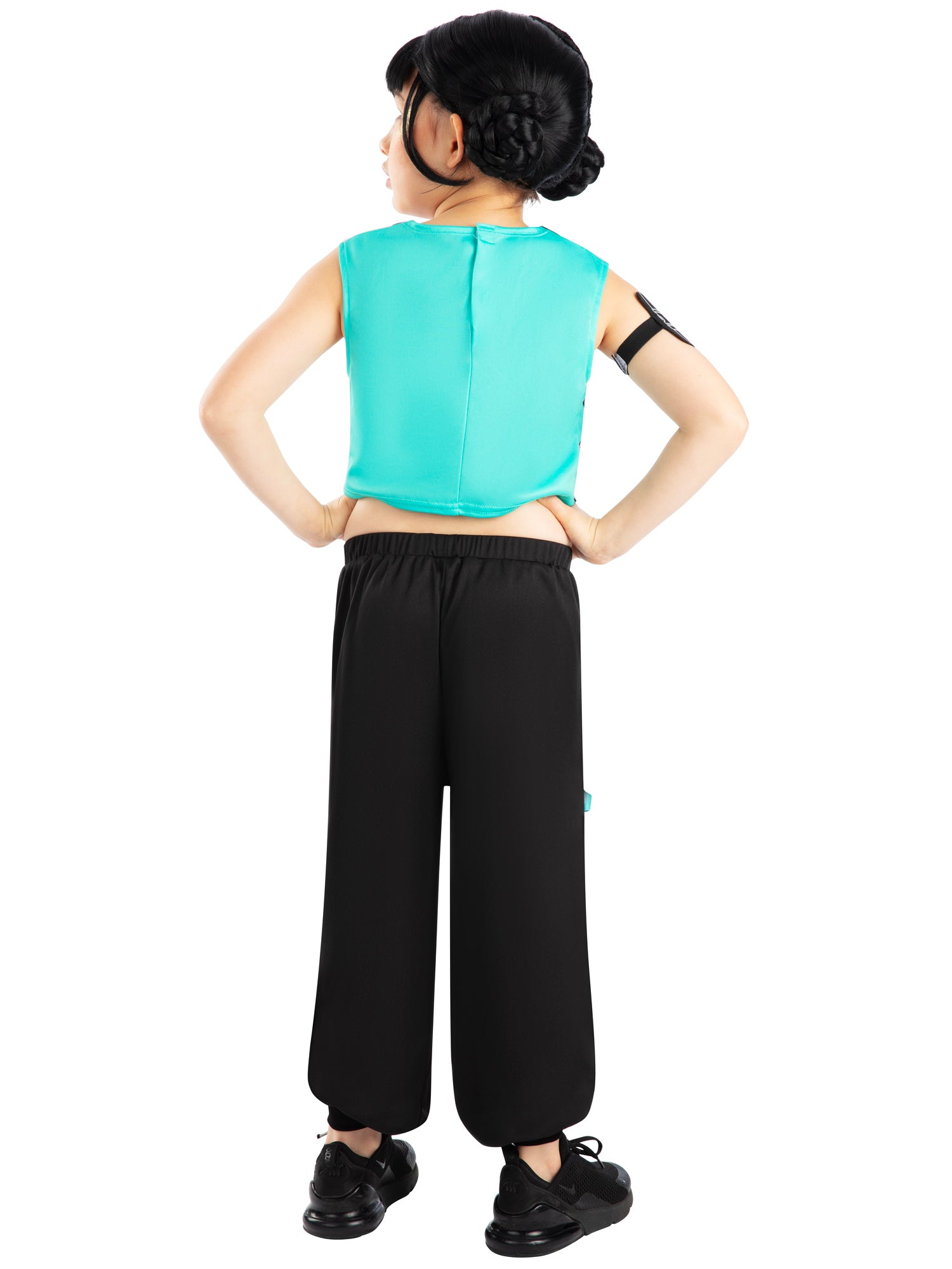Zoey KPop Demon Hunters, KPop Demon Hunters, Muliticoloured, Kids Costumes, , Back